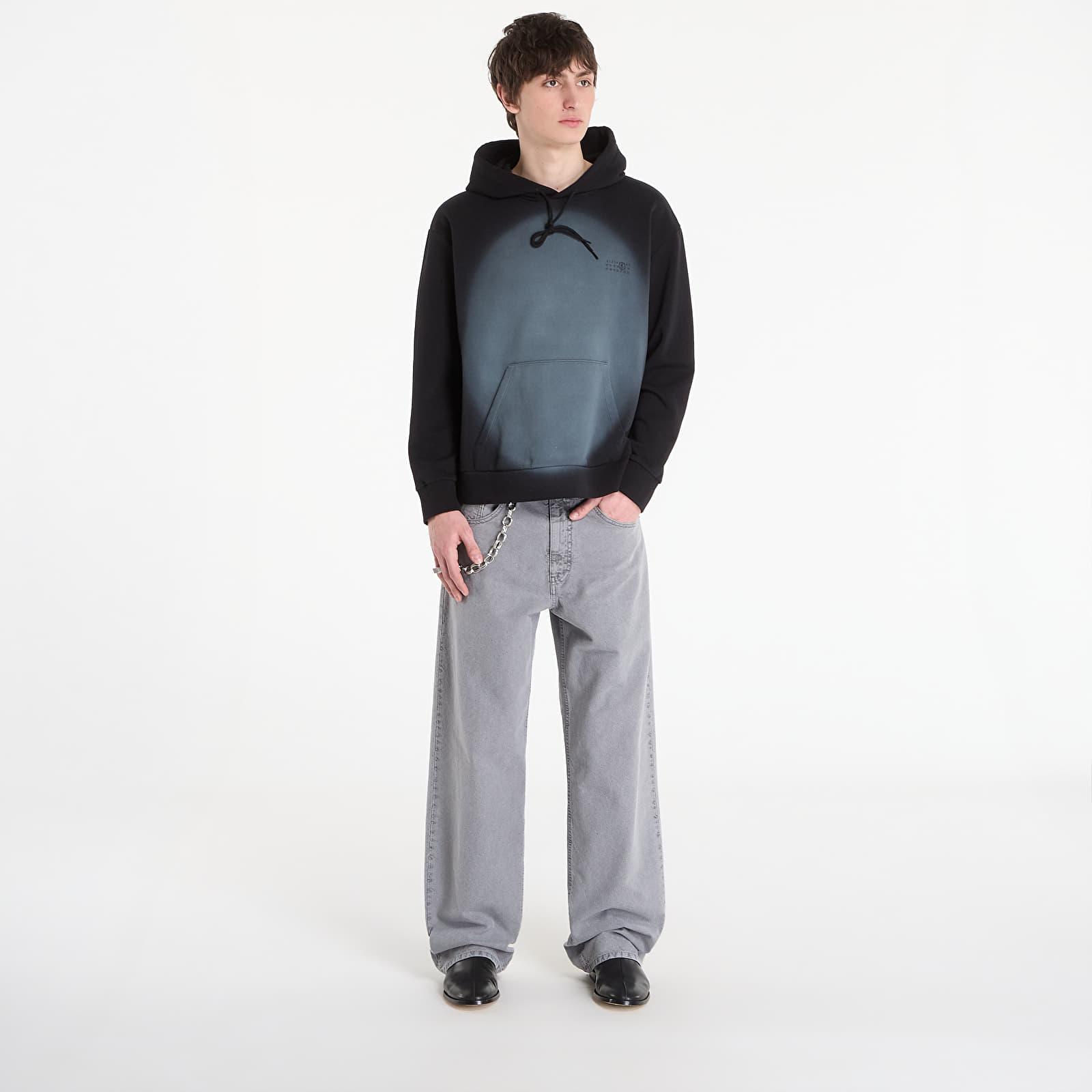 Mikiny MM6 Sweatshirt Black