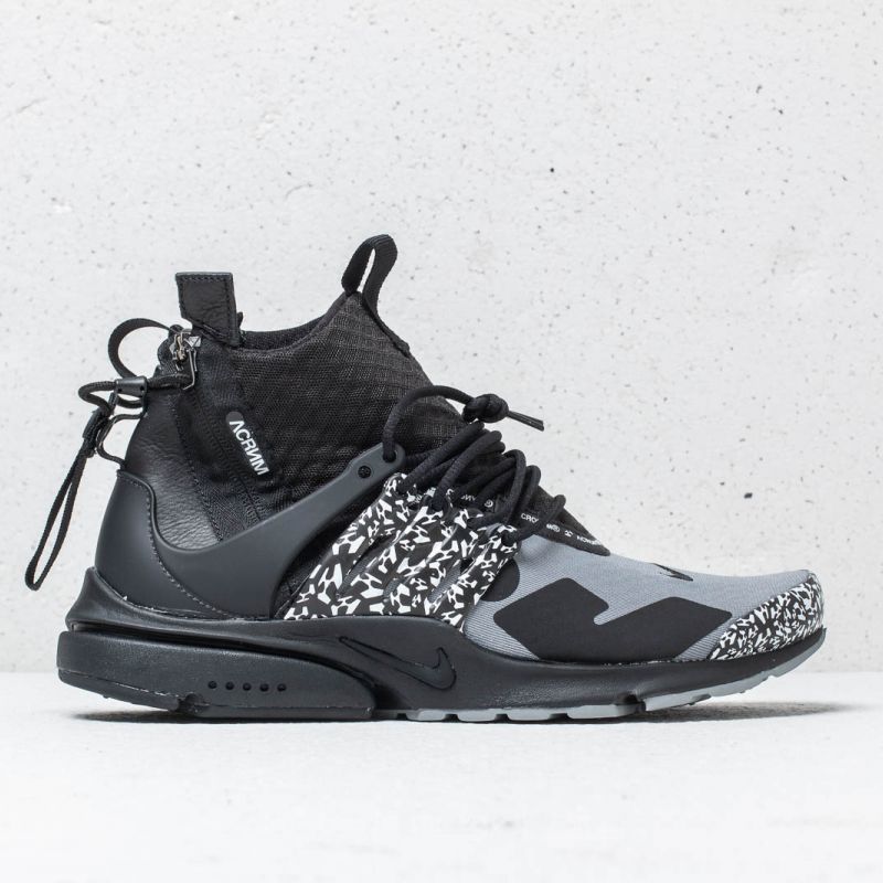 Nike x Acronym Air Presto Mid Cool Grey/ Black | Footshop