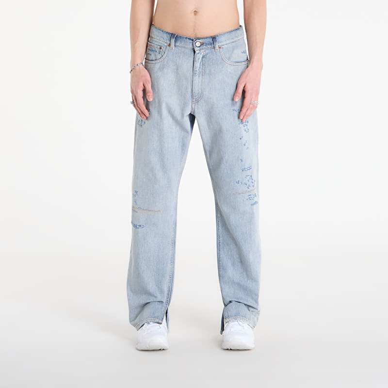 Jeans MM6 Pants 5 Pockets Light Blue