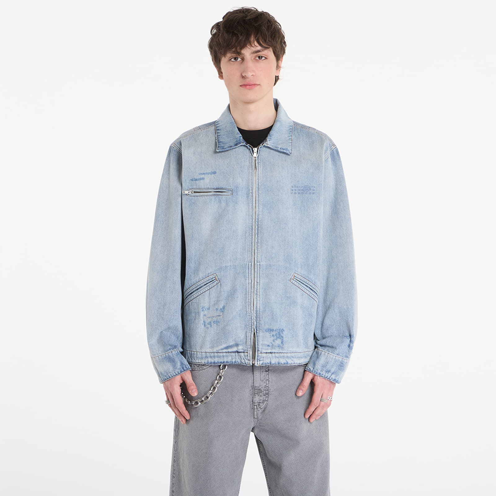 Яке MM6 Sports Jacket Light Blue 48