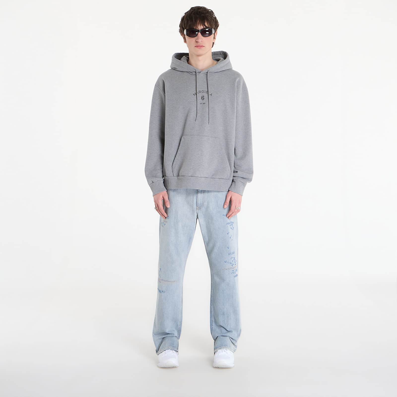 Sweatjacken und Sweatshirts MM6 Sweatshirt Grey Melange