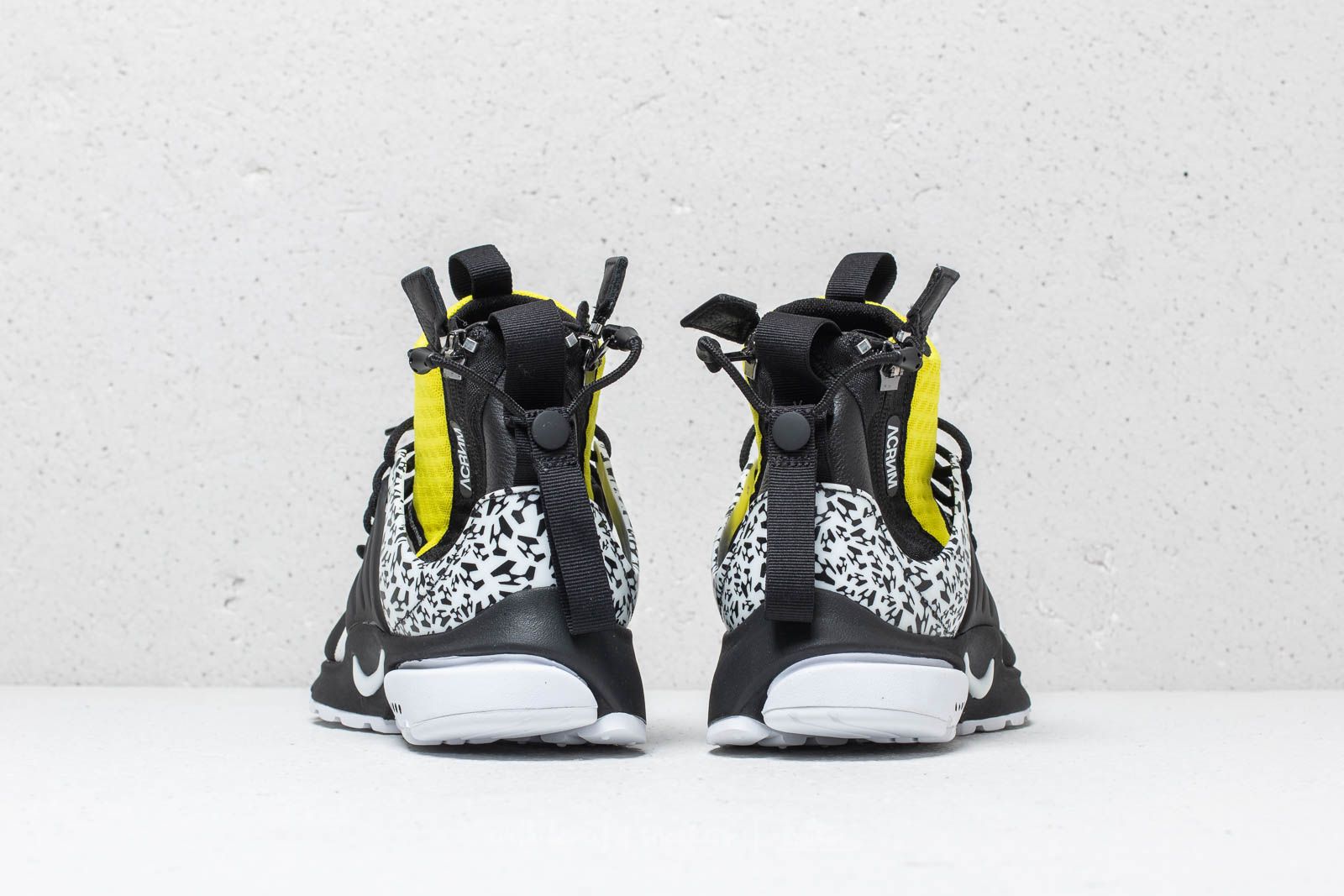 Acronym x nike air top presto mid dynamic yellow