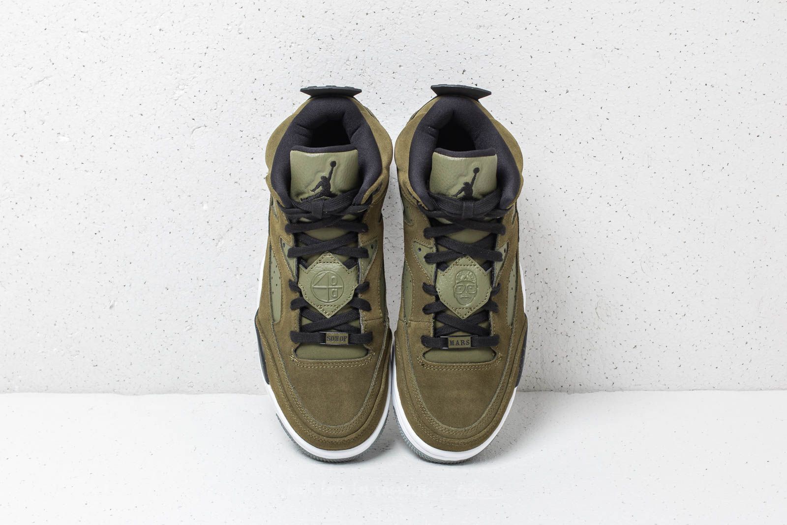 Men s shoes Jordan Son Of Low Olive Canvas Black White Footshop
