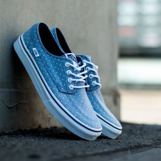 Vans Brigata Slim Chambray Dots Blue