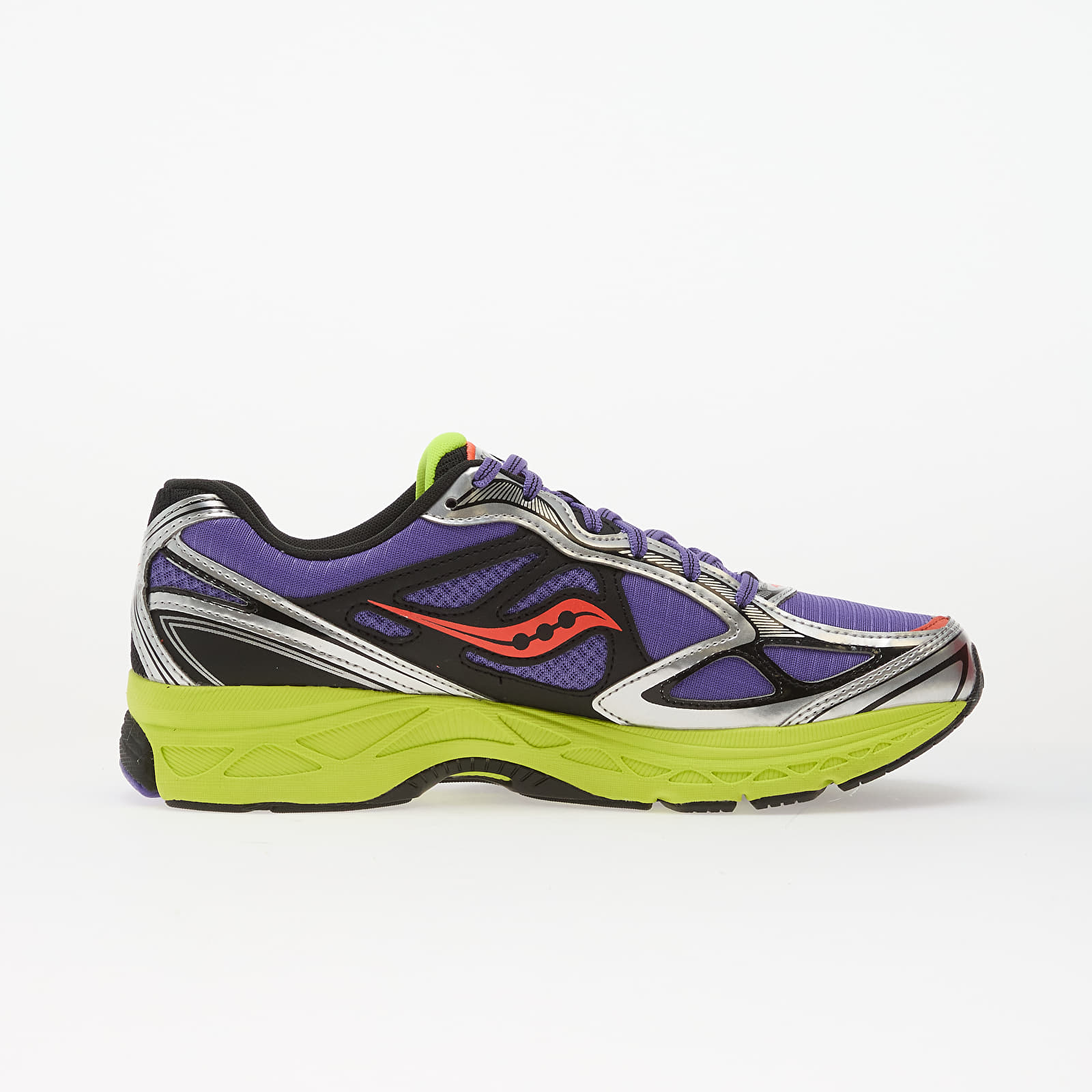 Herren Sneaker und Schuhe Saucony Guide 7 Purple/ Citron