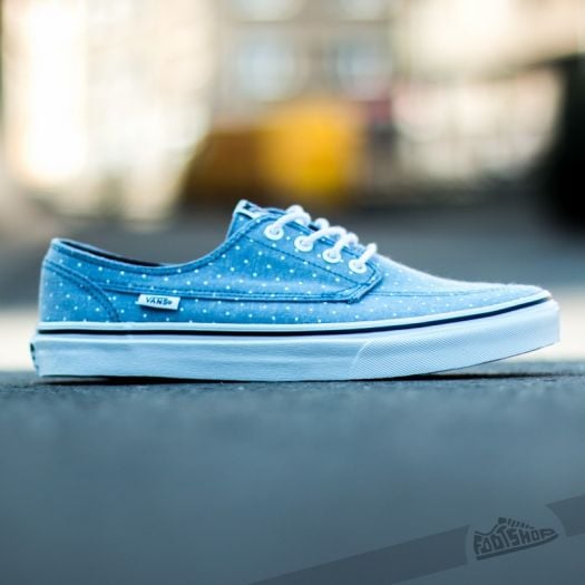 Vans chambray deals dots