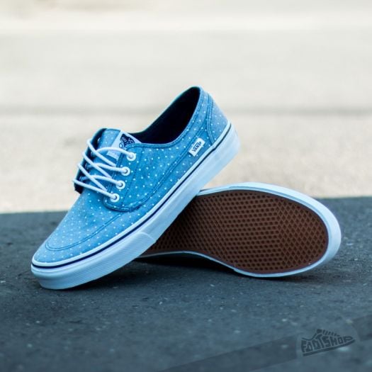 Vans chambray outlet dots