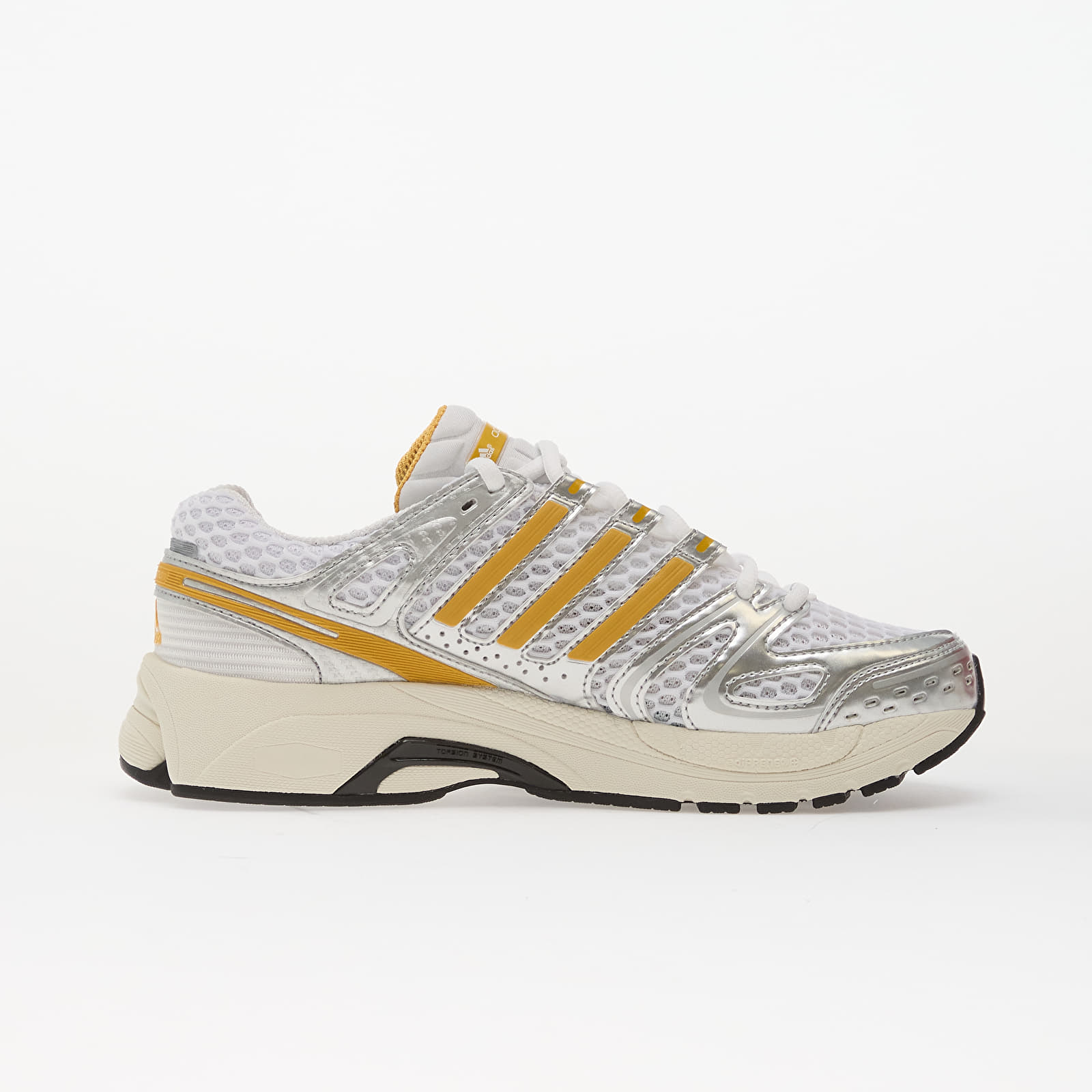 Ženski čevlji adidas Adistar Control 5 W Ftw White/ Preloved Yellow/ Silver Metallic
