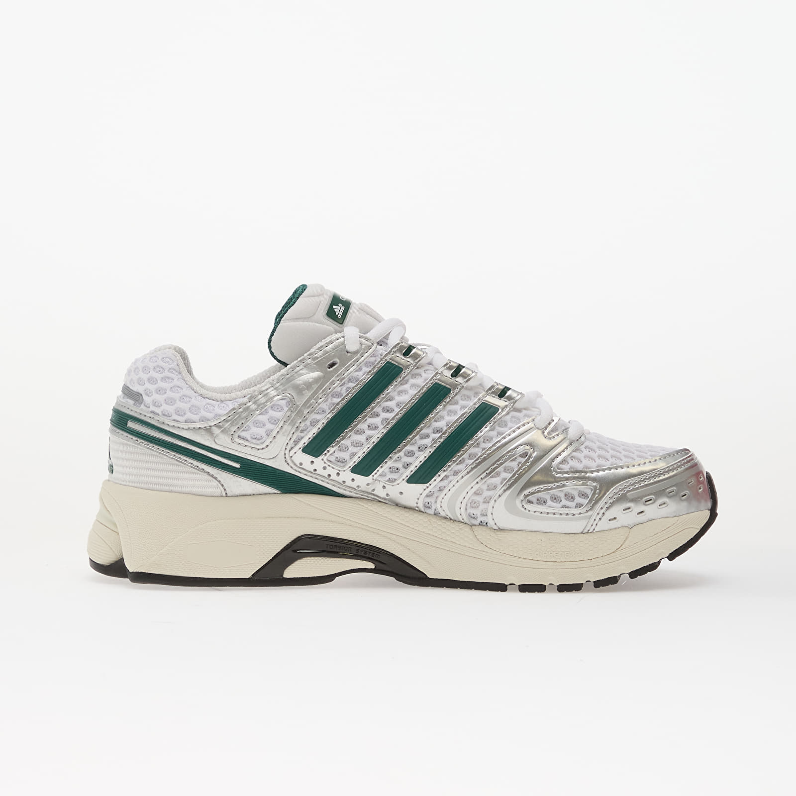 Ženski čevlji adidas Adistar Control 5 W Ftw White/ Collegiate Green/ Silver Metallic