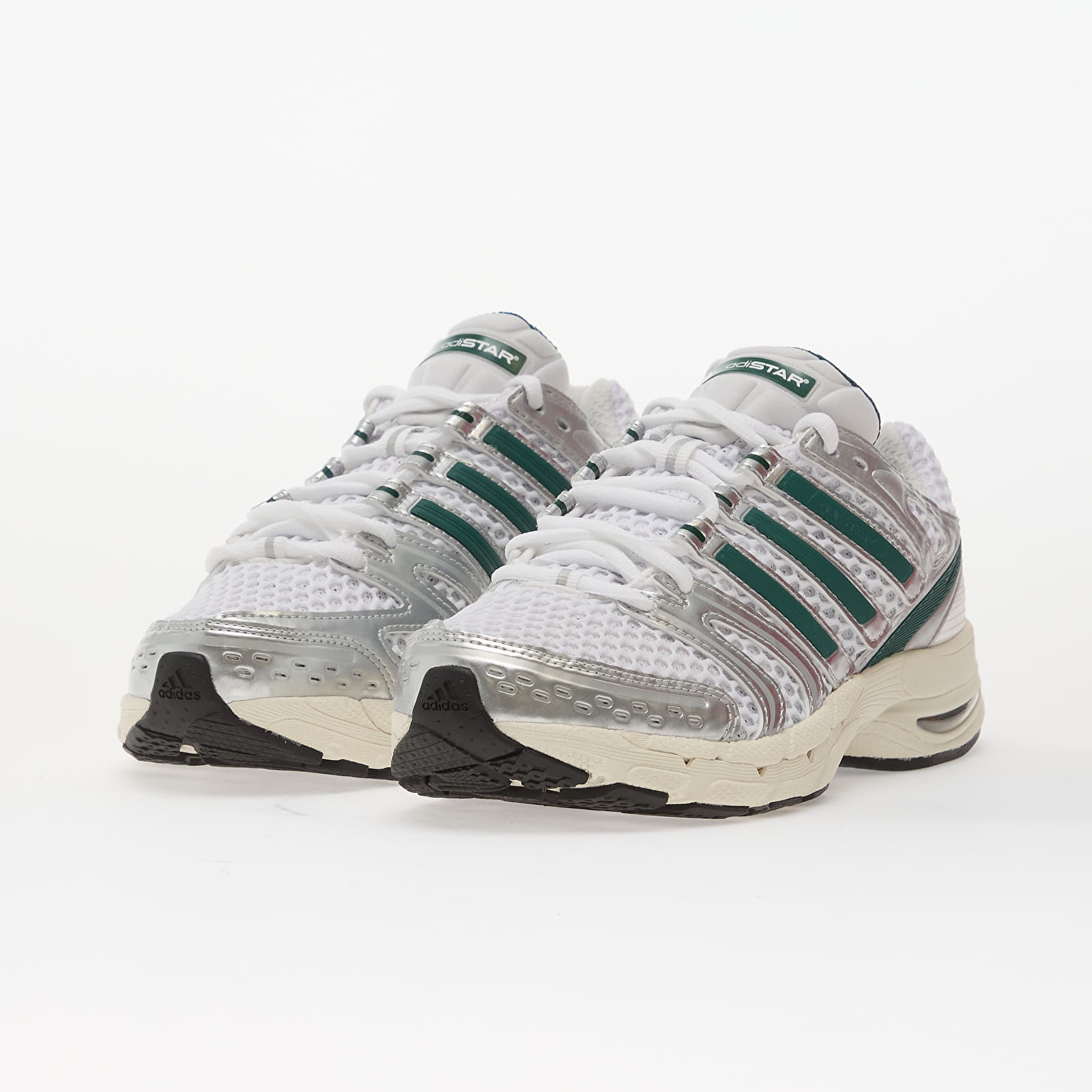 Ženski čevlji adidas Adistar Control 5 W Ftw White/ Collegiate Green/ Silver Metallic