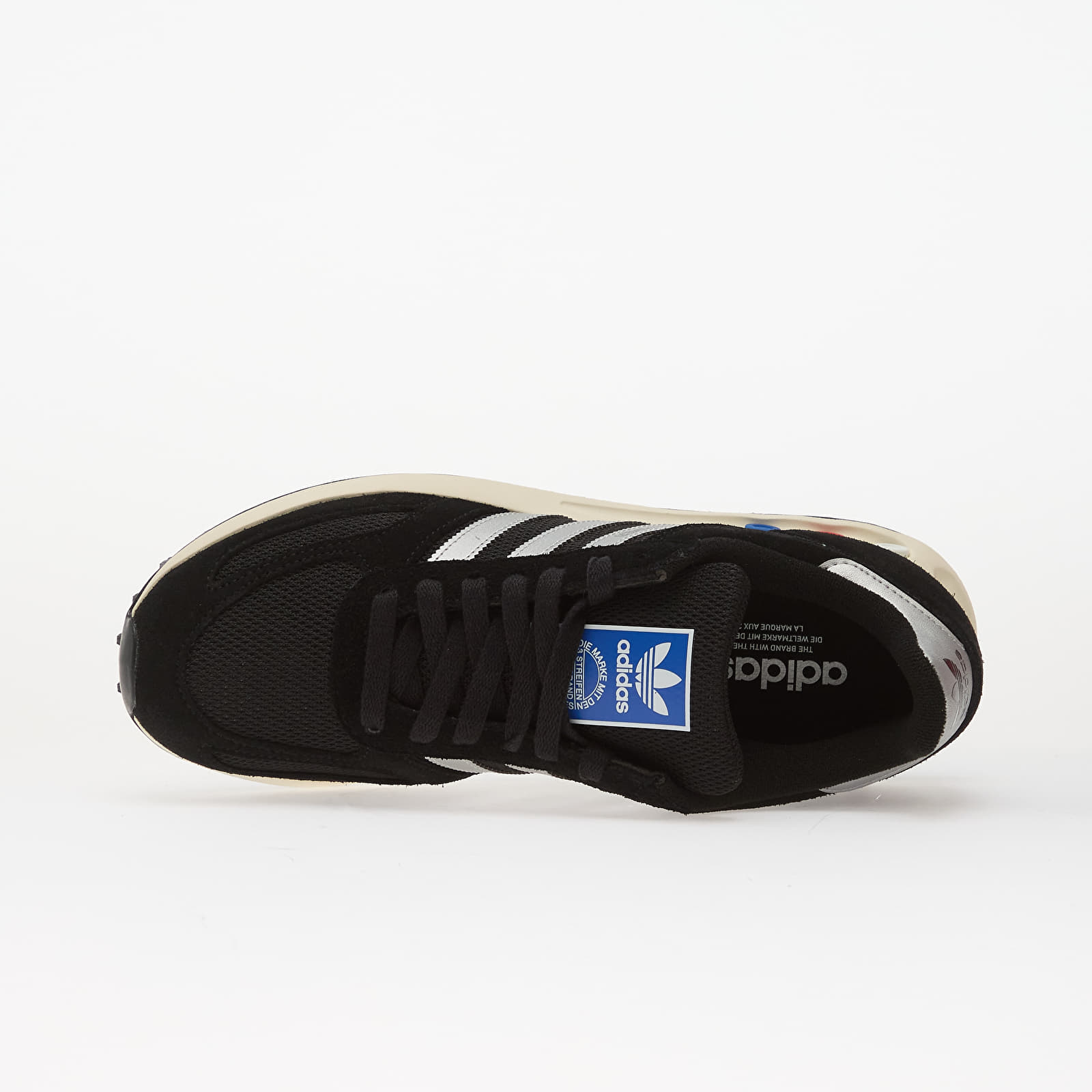 Vīriešu apavi adidas La Trainer Og Core Black/ Silver Metallic/ Off White