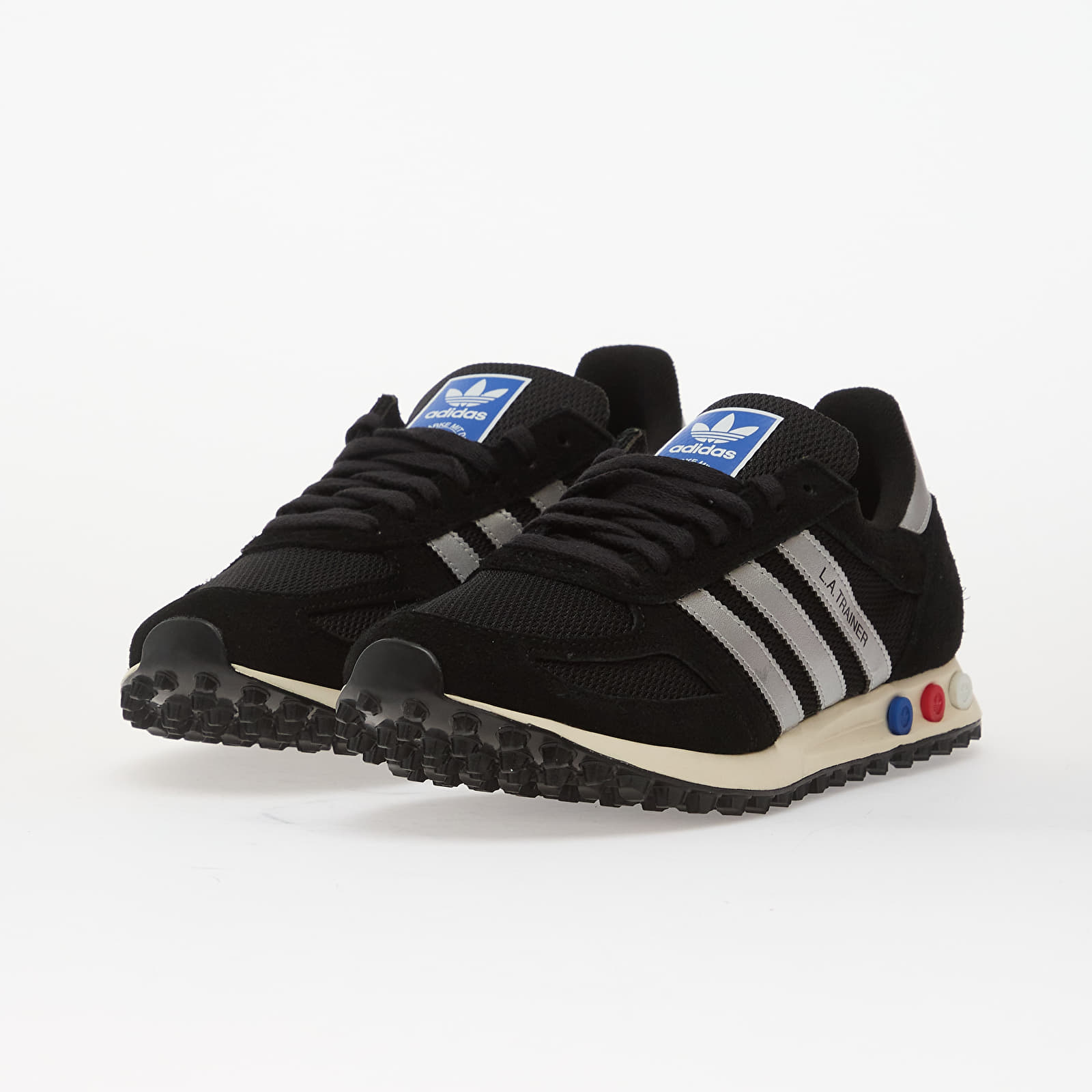 Vīriešu apavi adidas La Trainer Og Core Black/ Silver Metallic/ Off White