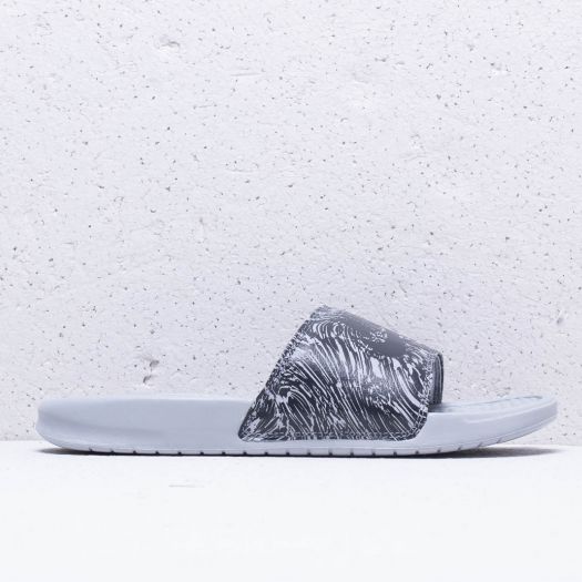 Shoes Nike Benassi JDI Print Wolf Grey/ Anthracite (631261  display picture 1