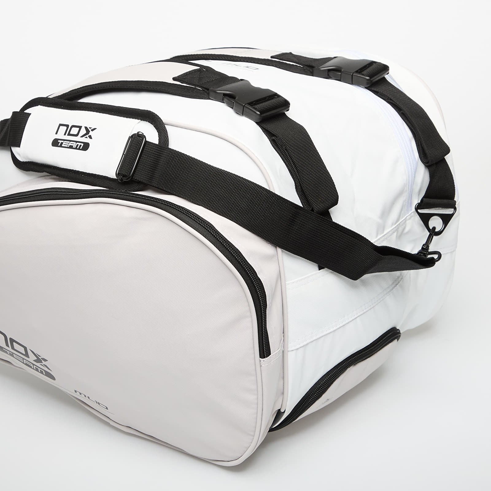  Herren-Accessoires NOX ML10 TEAM Padel Bag White/ Gray