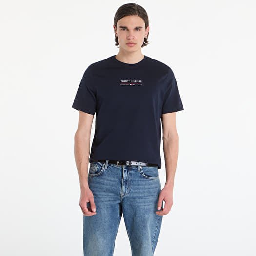T-Shirt Tommy Hilfiger Brand Love Lockup Tee Navy