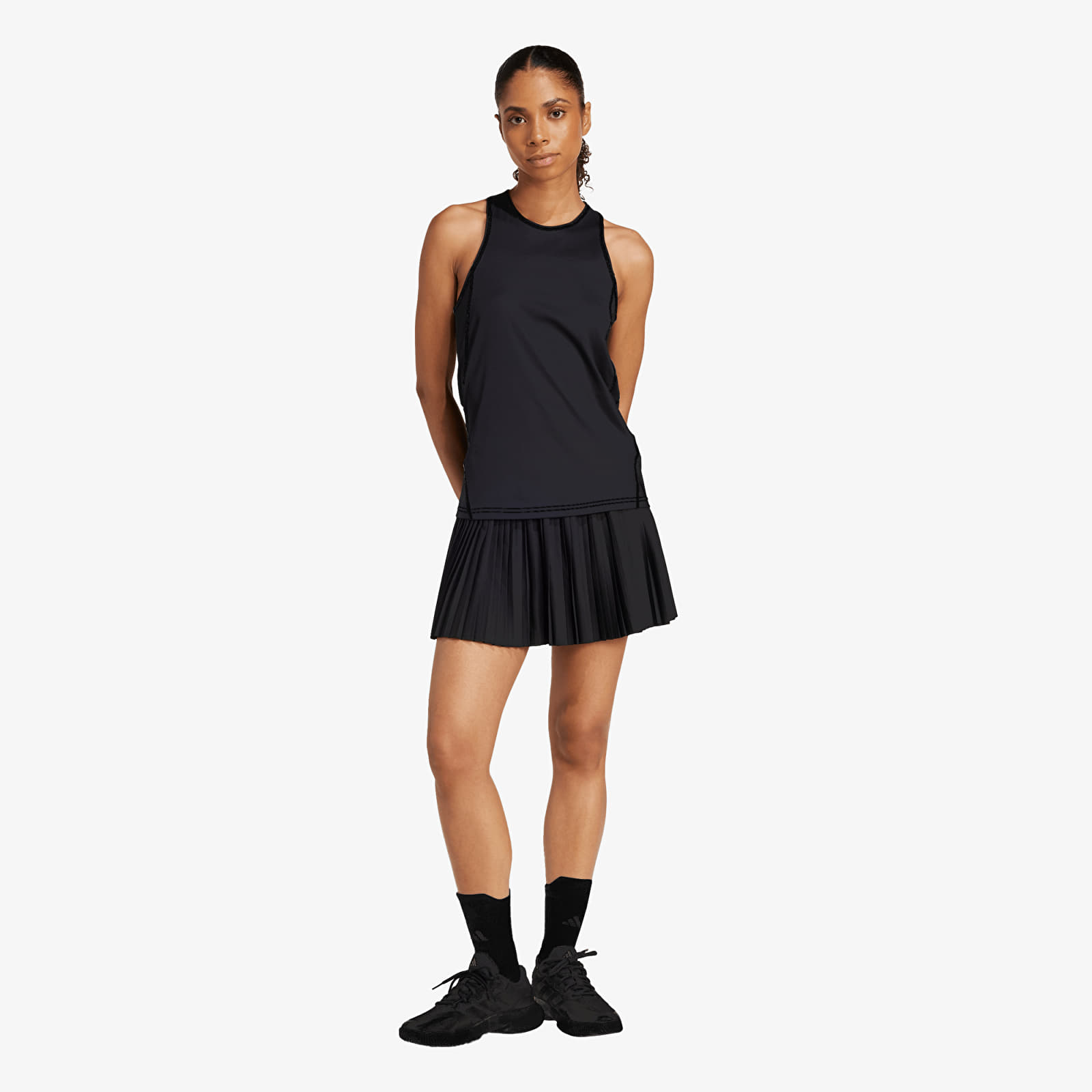Damenröcke adidas Club pleated skirt Black