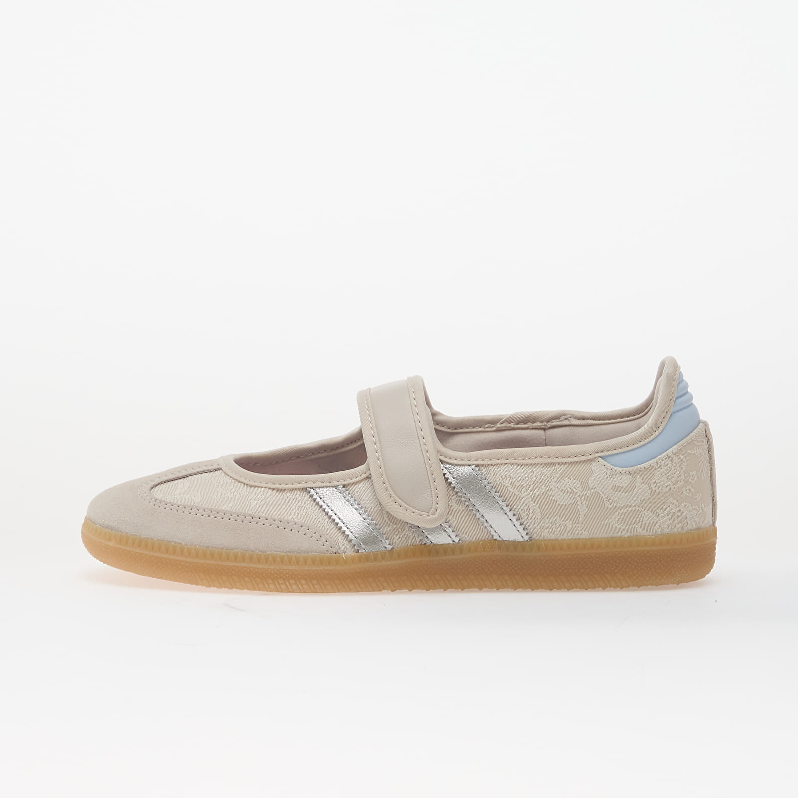 Ženske tenisice adidas x Liberty London Samba Jane W Chalk Pearl/ Silver Metallic/ Core White