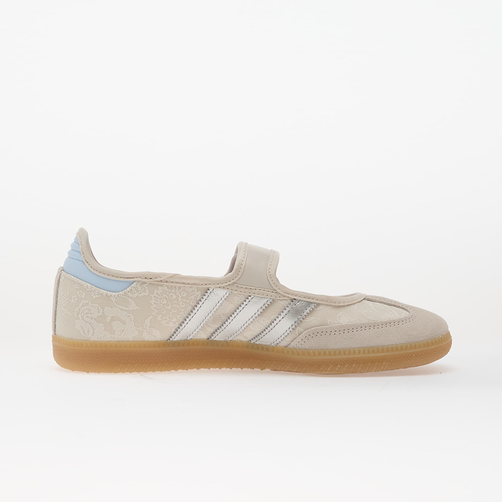 Ženske tenisice adidas x Liberty London Samba Jane W Chalk Pearl/ Silver Metallic/ Core White