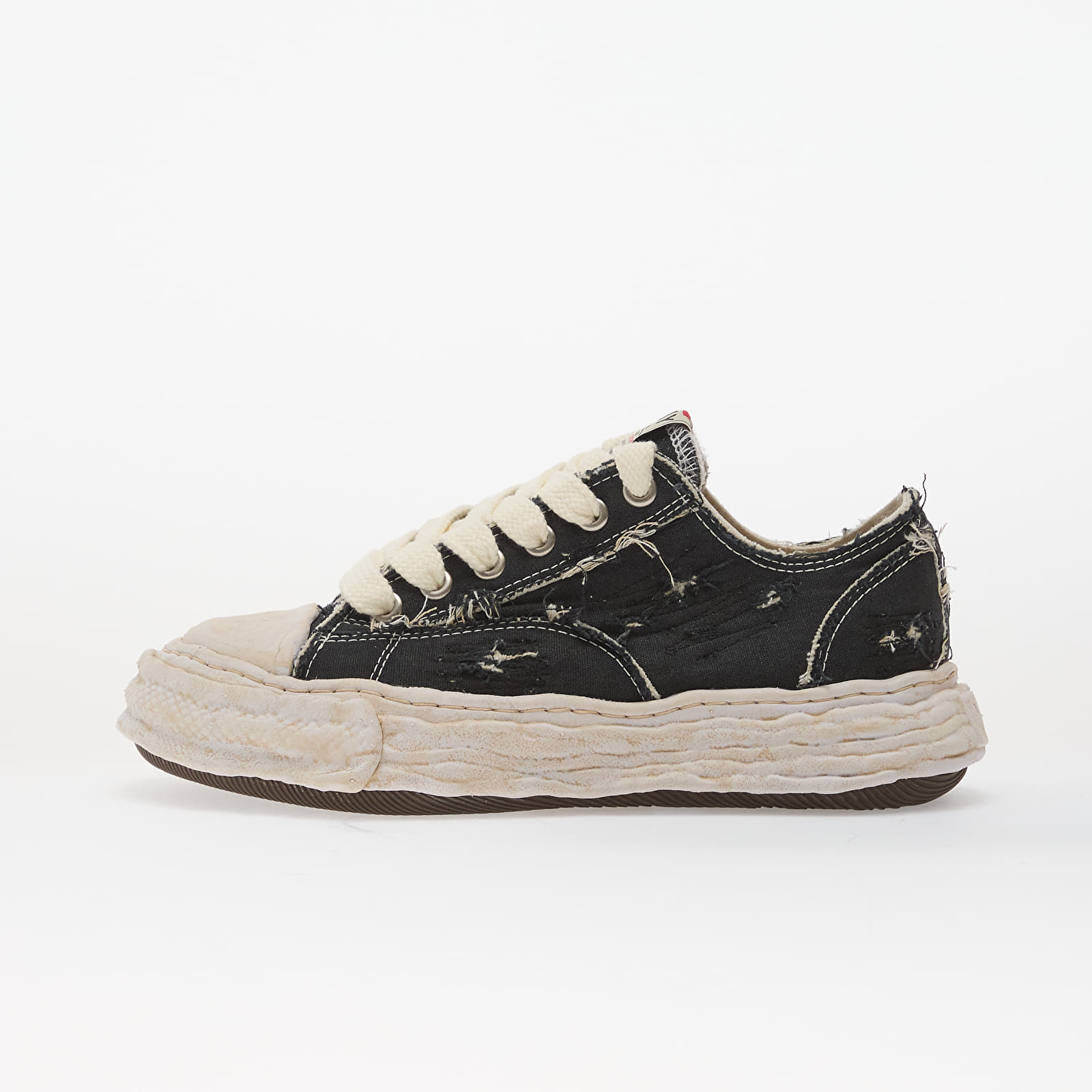 Zapatillas Hombre Maison MIHARA YASUHIRO (MMY) Ptsn23 Overdyed Sneaker Black