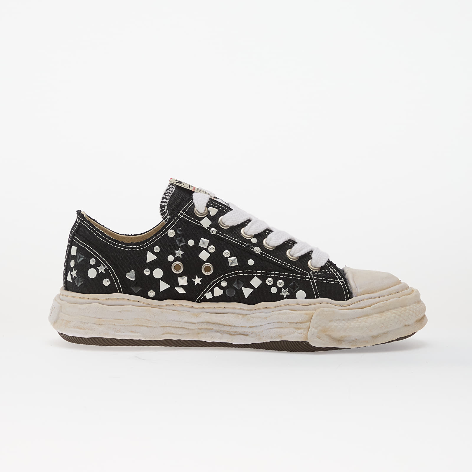 Herenschoenen Maison MIHARA YASUHIRO (MMY) Ptsn23 Embellished Sneaker Black
