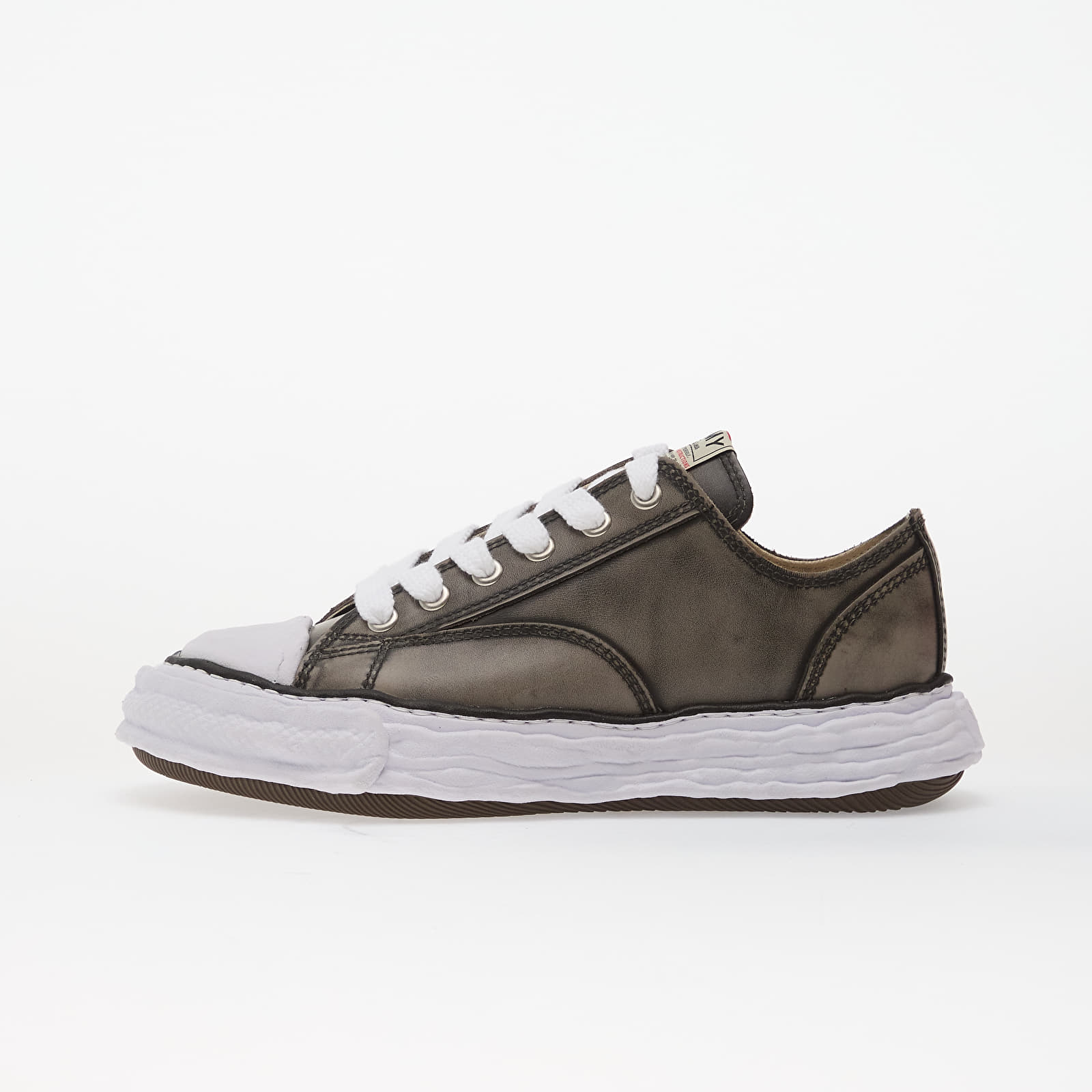 Zapatillas Hombre Maison MIHARA YASUHIRO (MMY) Ptsn23 Vintage Leather Black