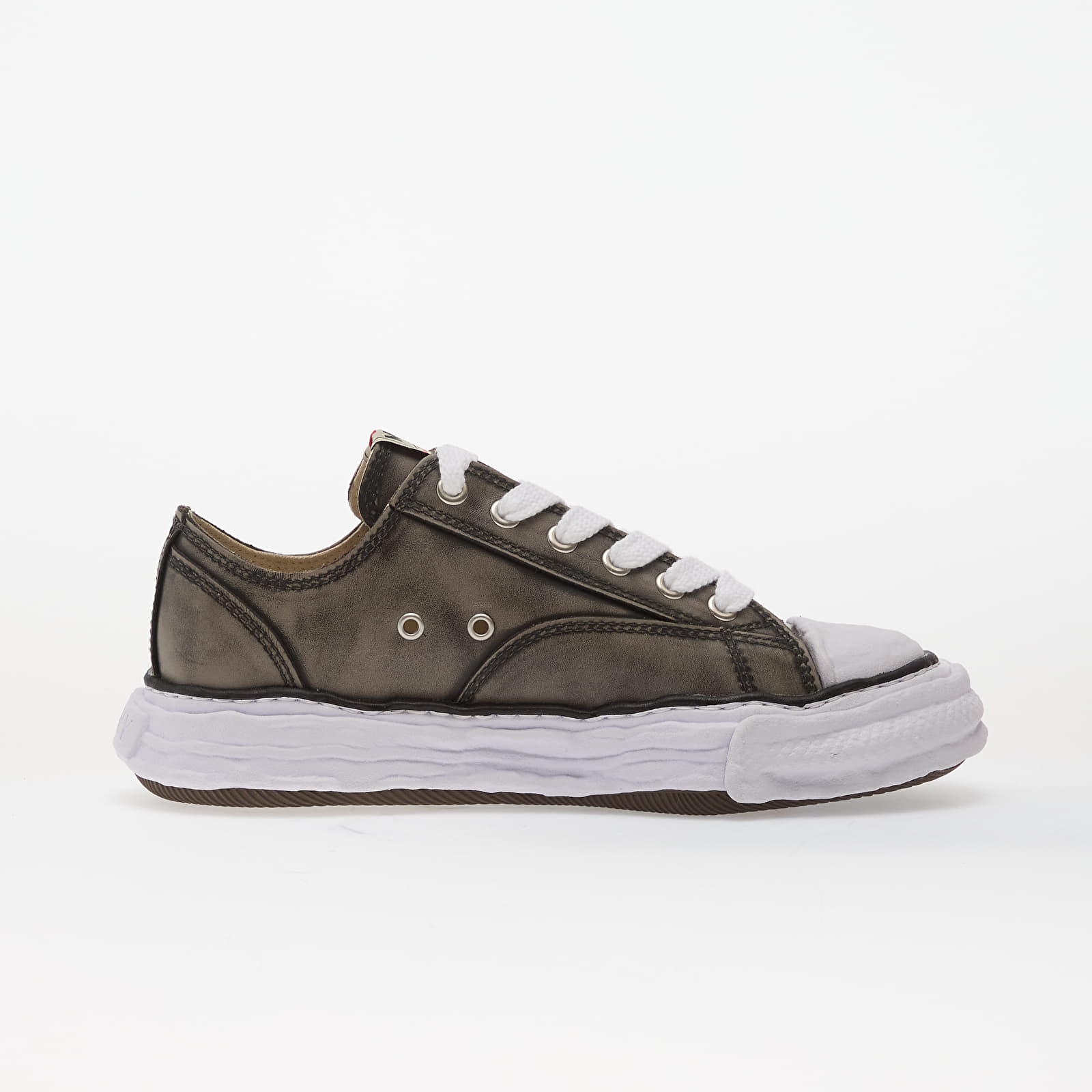 Zapatillas Hombre Maison MIHARA YASUHIRO (MMY) Ptsn23 Vintage Leather Black