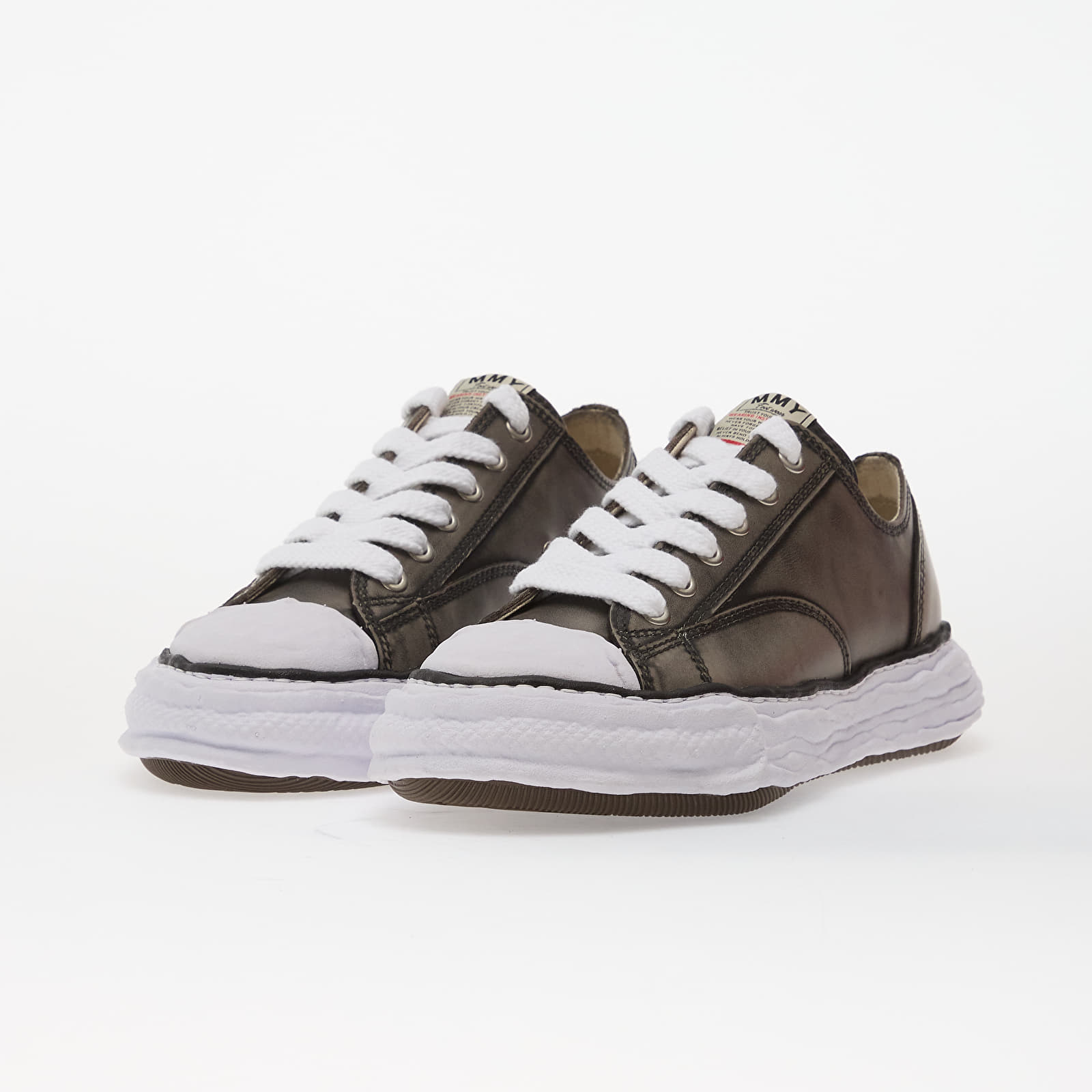 Zapatillas Hombre Maison MIHARA YASUHIRO (MMY) Ptsn23 Vintage Leather Black