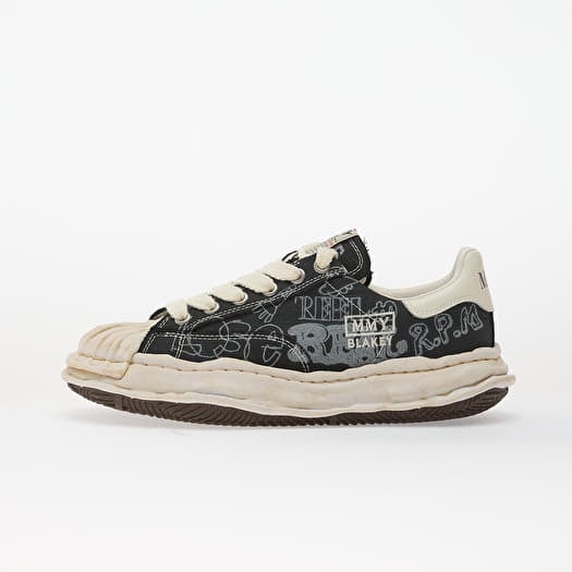 Maison MIHARA YASUHIRO (MMY) Blakey Graffitied Sneaker Black