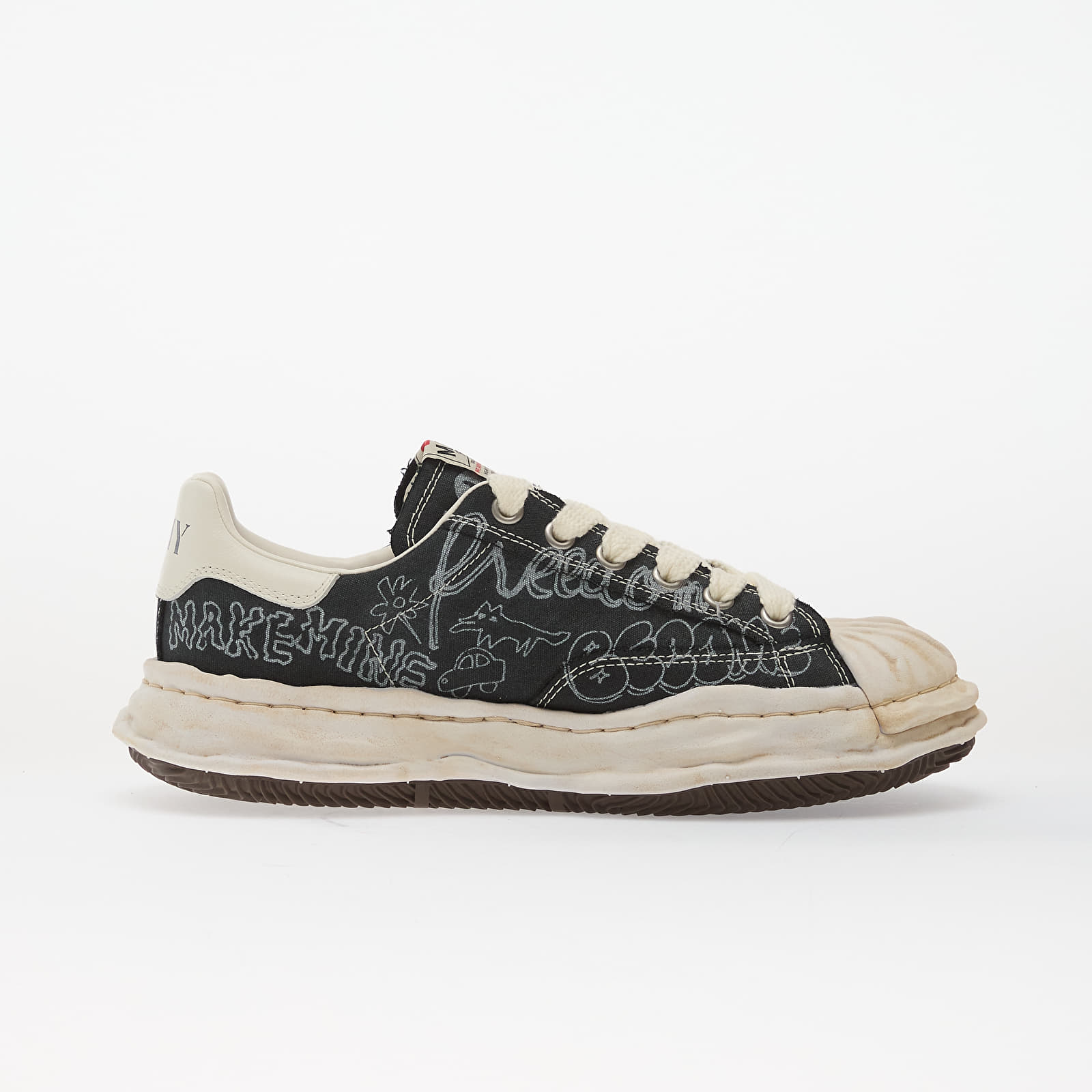 Pánske tenisky a topánky Maison MIHARA YASUHIRO (MMY) Blakey Graffitied Sneaker Black
