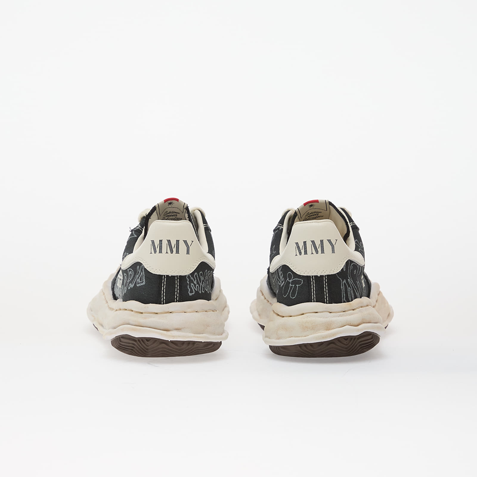 Pánske tenisky a topánky Maison MIHARA YASUHIRO (MMY) Blakey Graffitied Sneaker Black