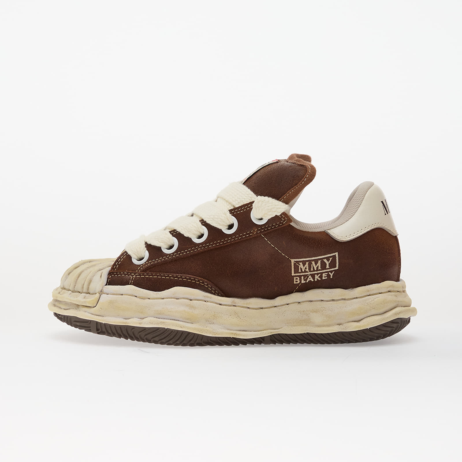 Pánské tenisky a boty Maison MIHARA YASUHIRO (MMY) Blakey Paf Brushed Sneaker Brown