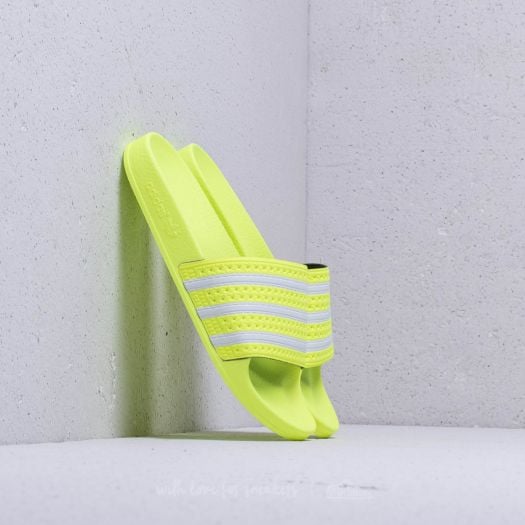 Men s shoes adidas Adilette Semi Frozen Yellow Ftw White Semi