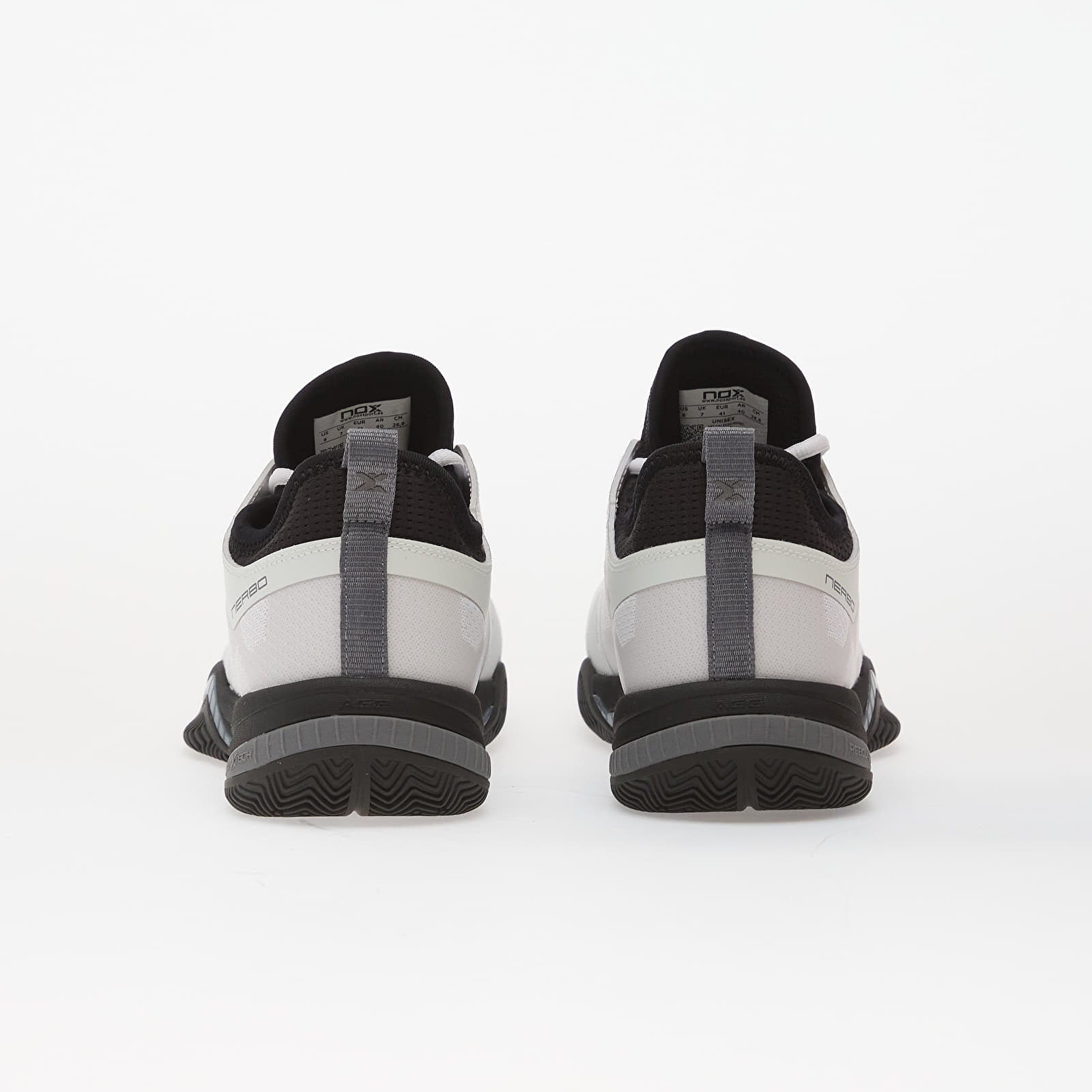 Herenschoenen NOX Calzado Nerbo White/ Raven