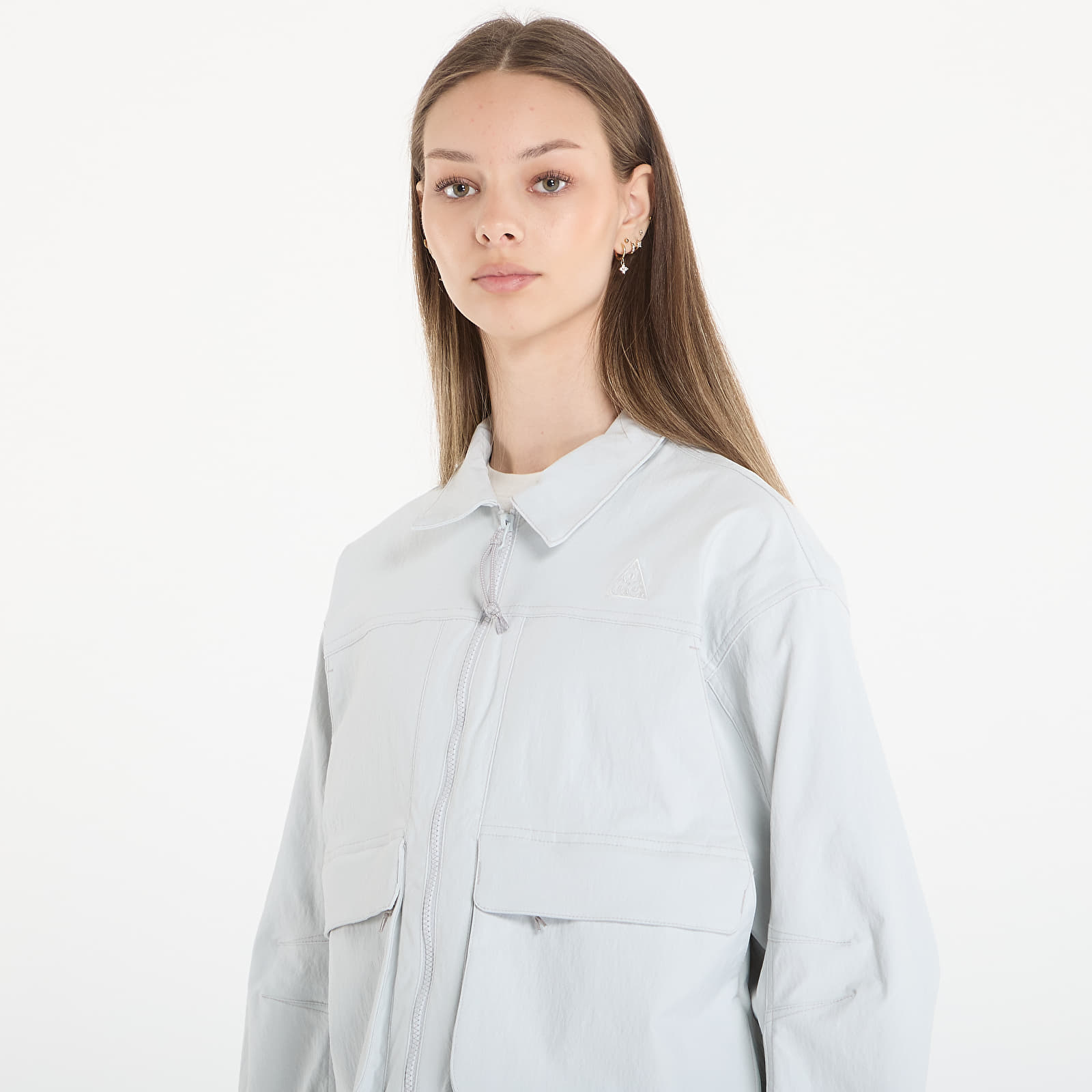 Jacken für Frauen Nike ACG "Smith Summit" Women's UV-Resistant Jacket Photon Dust/ Grey Fog/ Summit White