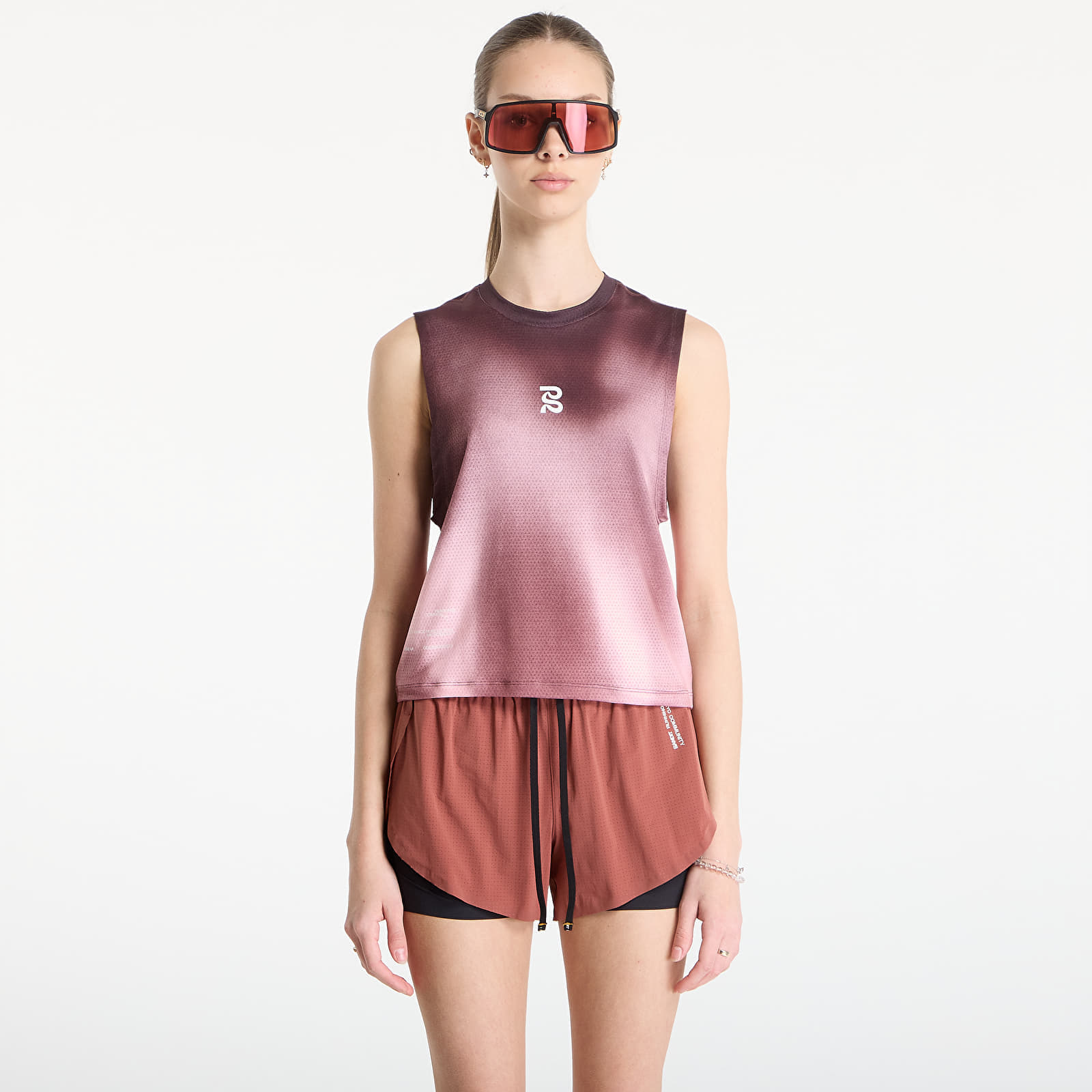 BANDIT Women's Micromesh™ Run Tank Flow State Mahogany Multi S