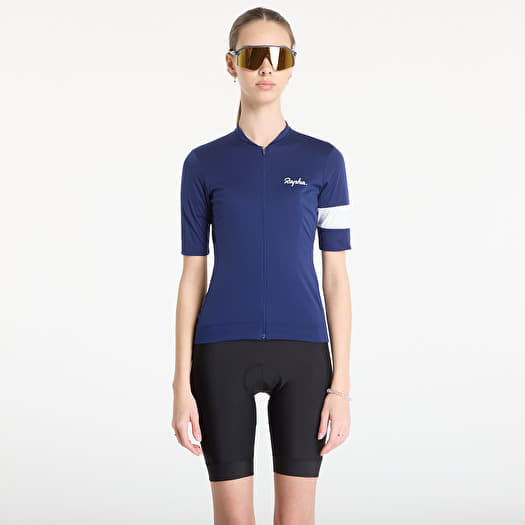 Jersey Rapha Women's Core Jersey Blue/ White Stripe