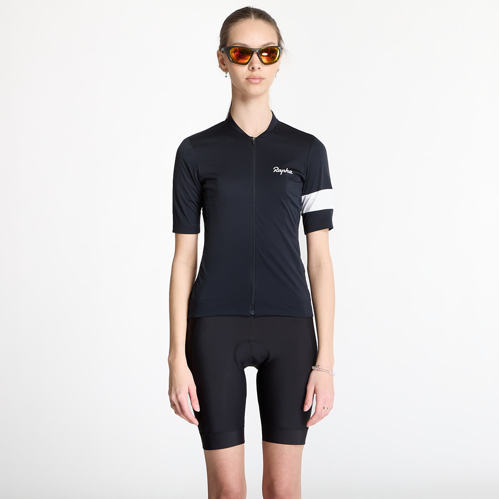 Джърси Rapha Women's Core Jersey Black/ White M