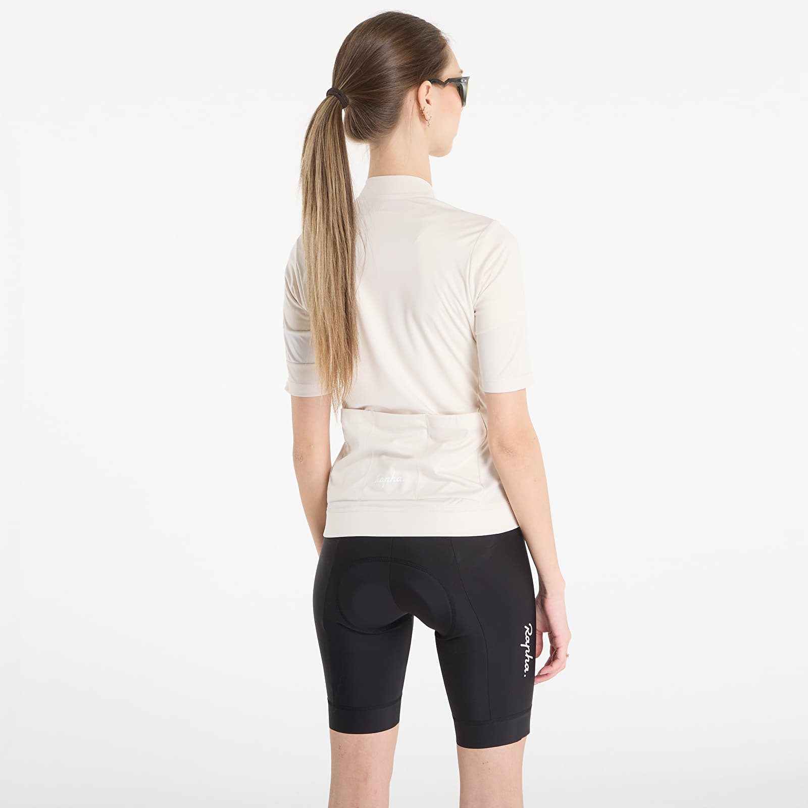 Dámské dresy Rapha Women's Core Jersey Off-White/ White