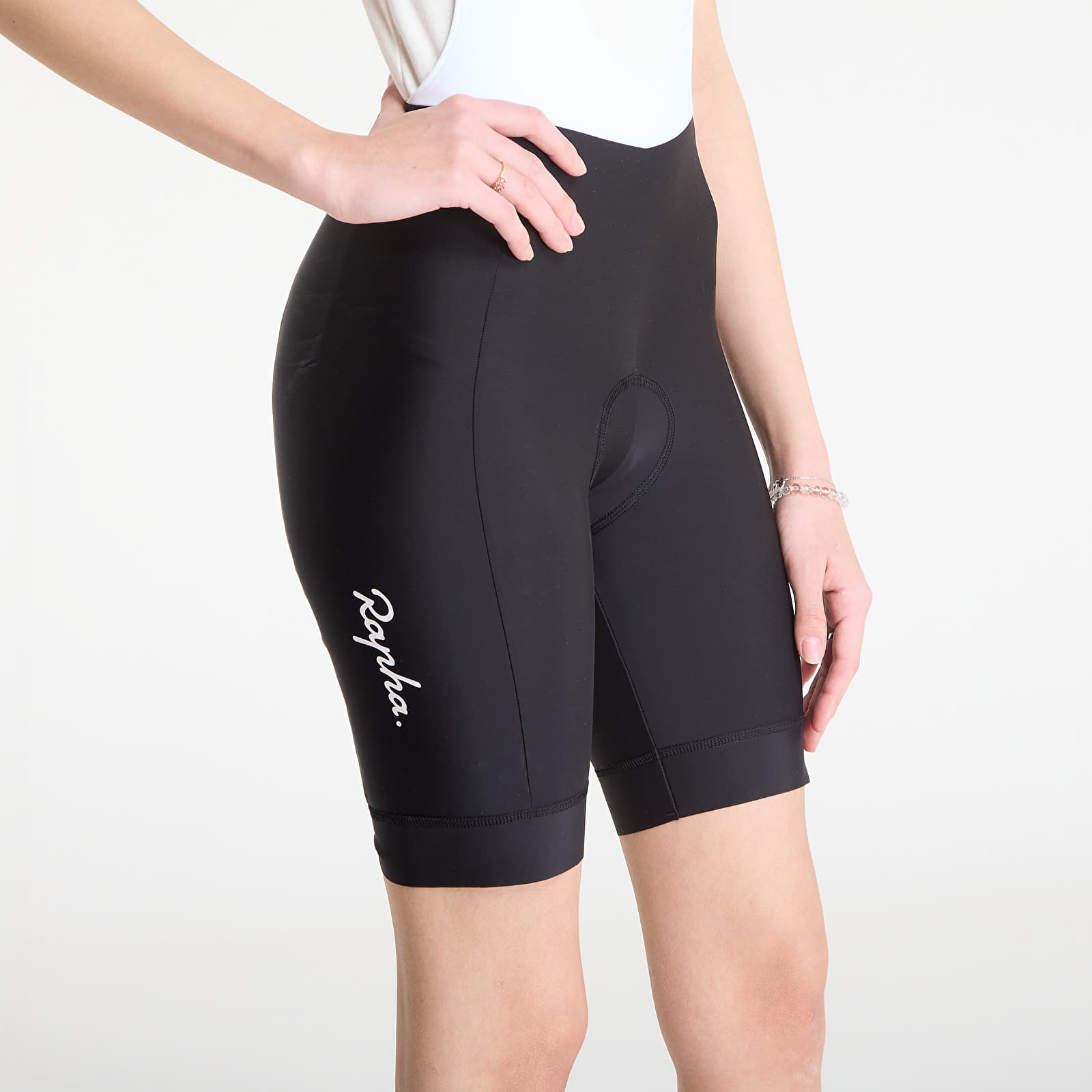 Shorts - Frauen Rapha Women's Core Bib Shorts Black/ White
