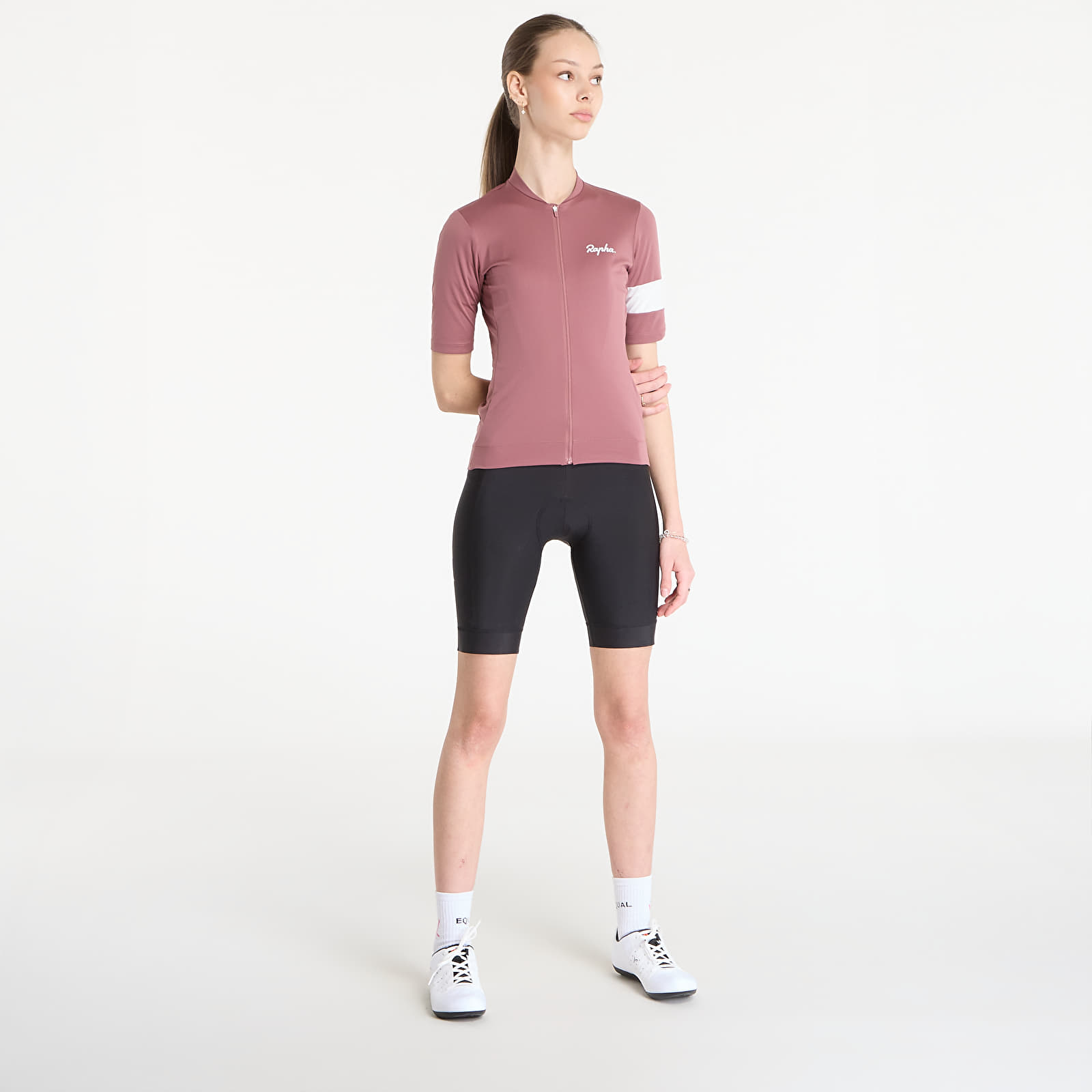 Shorts - Frauen Rapha Women's Core Bib Shorts Black/ White