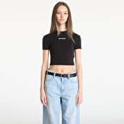 Palm Angels Classic Logo Baby Tee Black/ Off White
