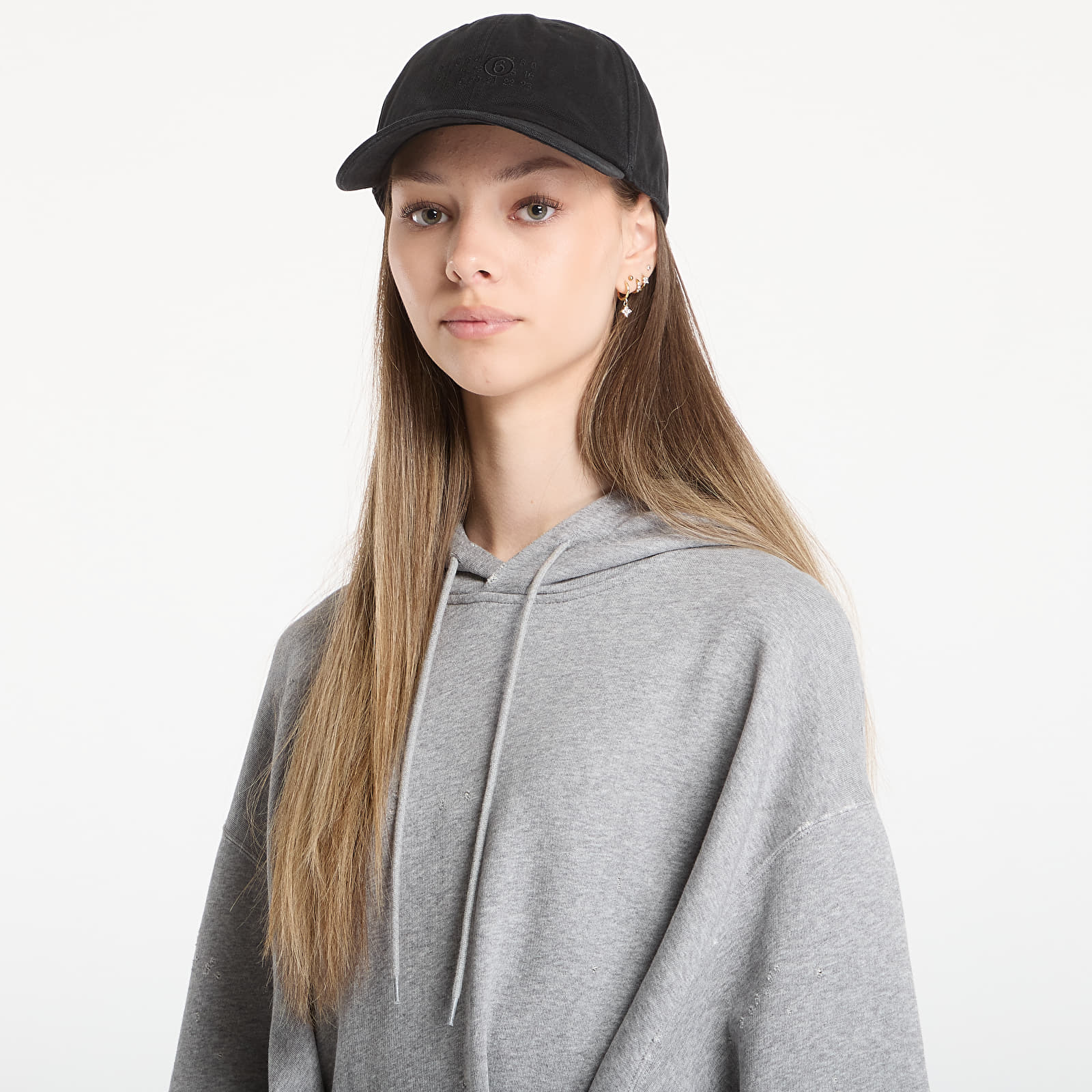 Kjole MM6 Mini Dress Light Grey Melange