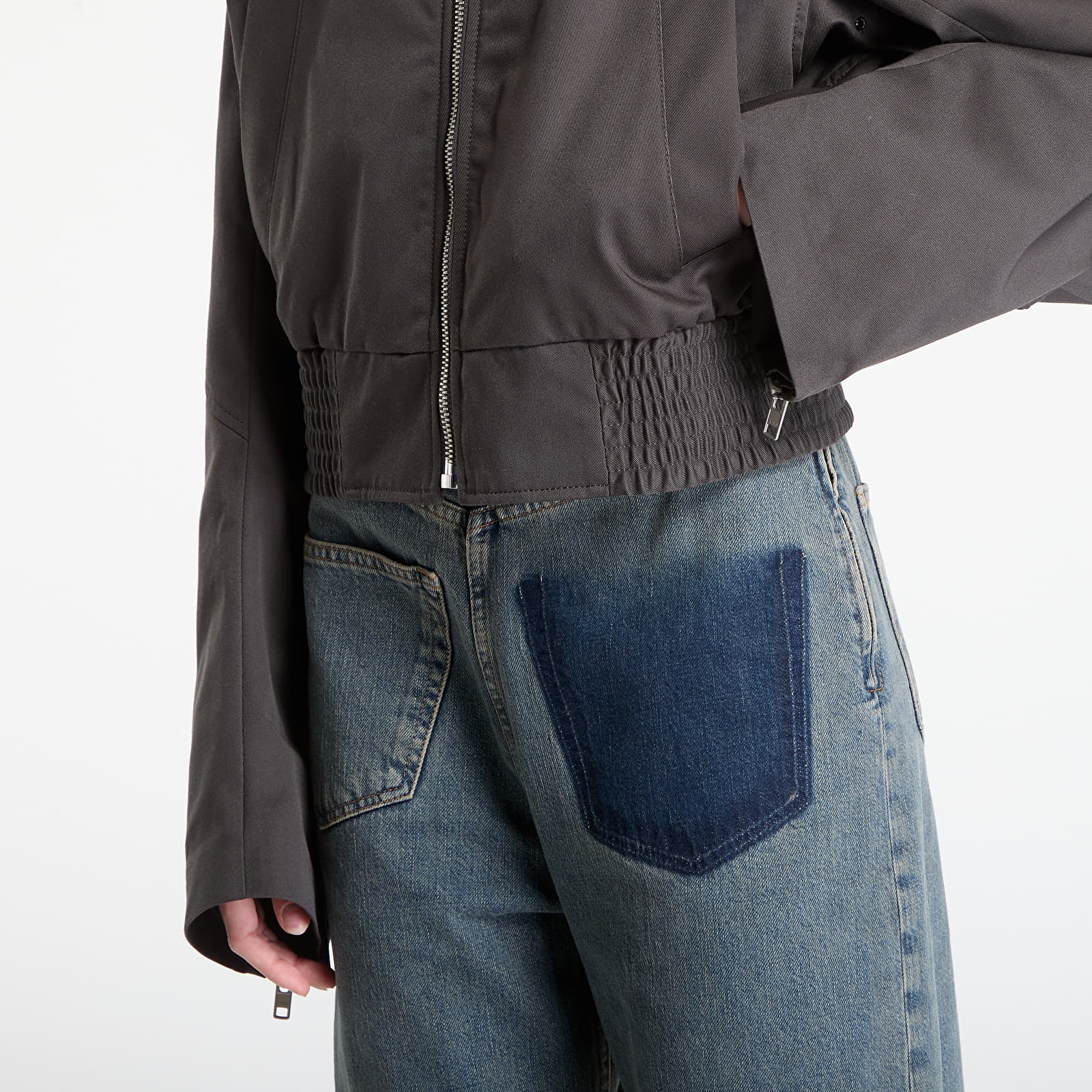 Kurtki MM6 Sports Jacket Anthracite