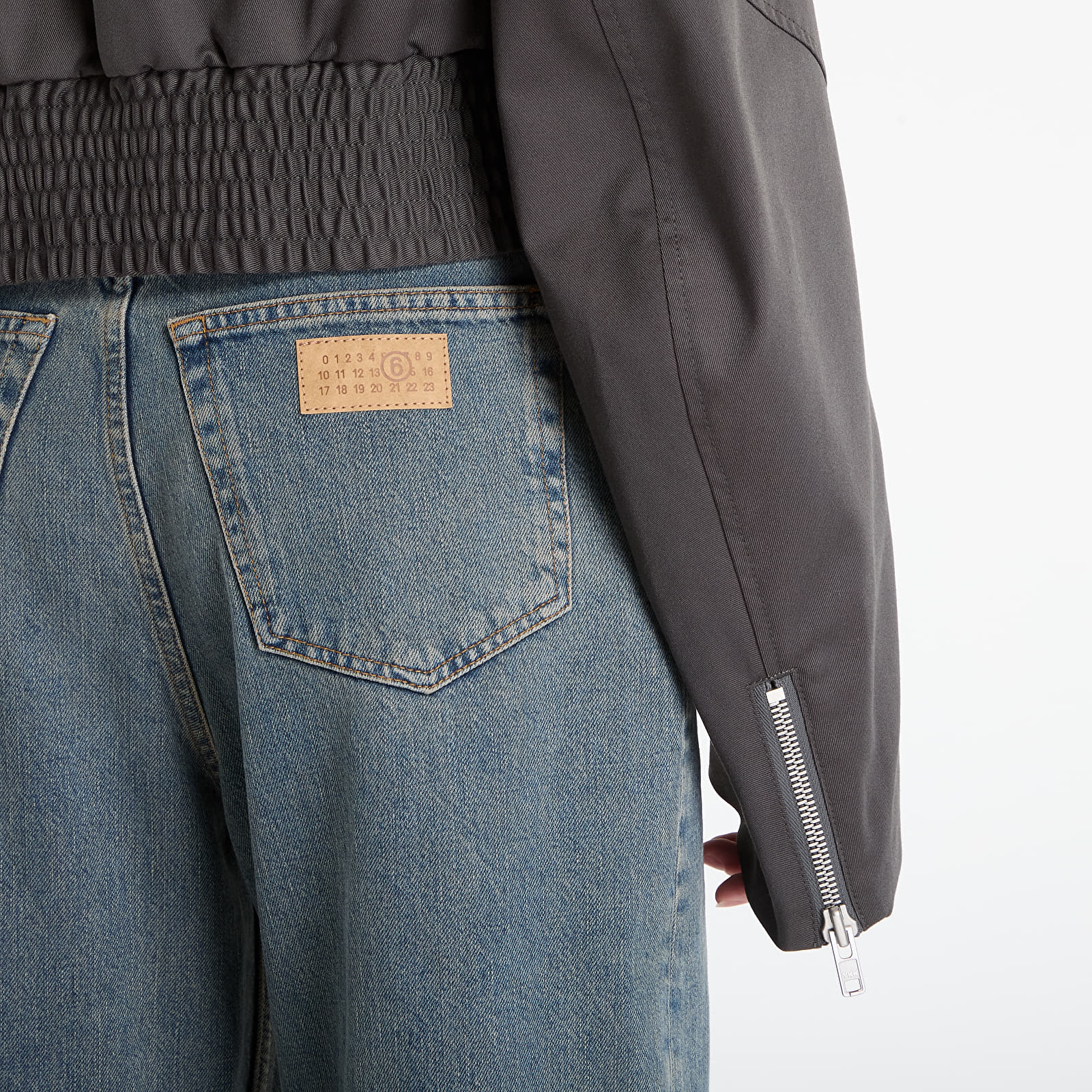 Kurtki MM6 Sports Jacket Anthracite