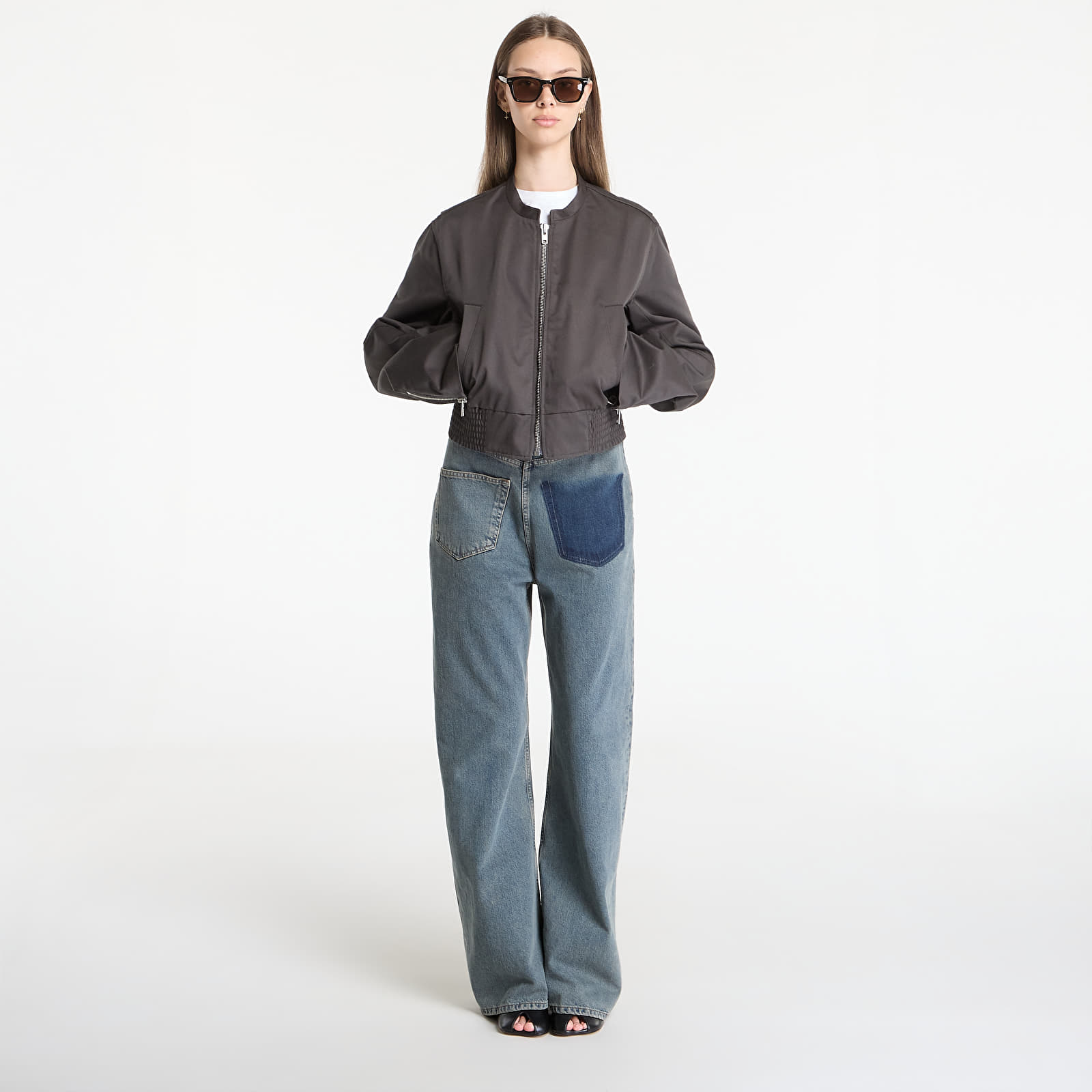 Kurtki MM6 Sports Jacket Anthracite