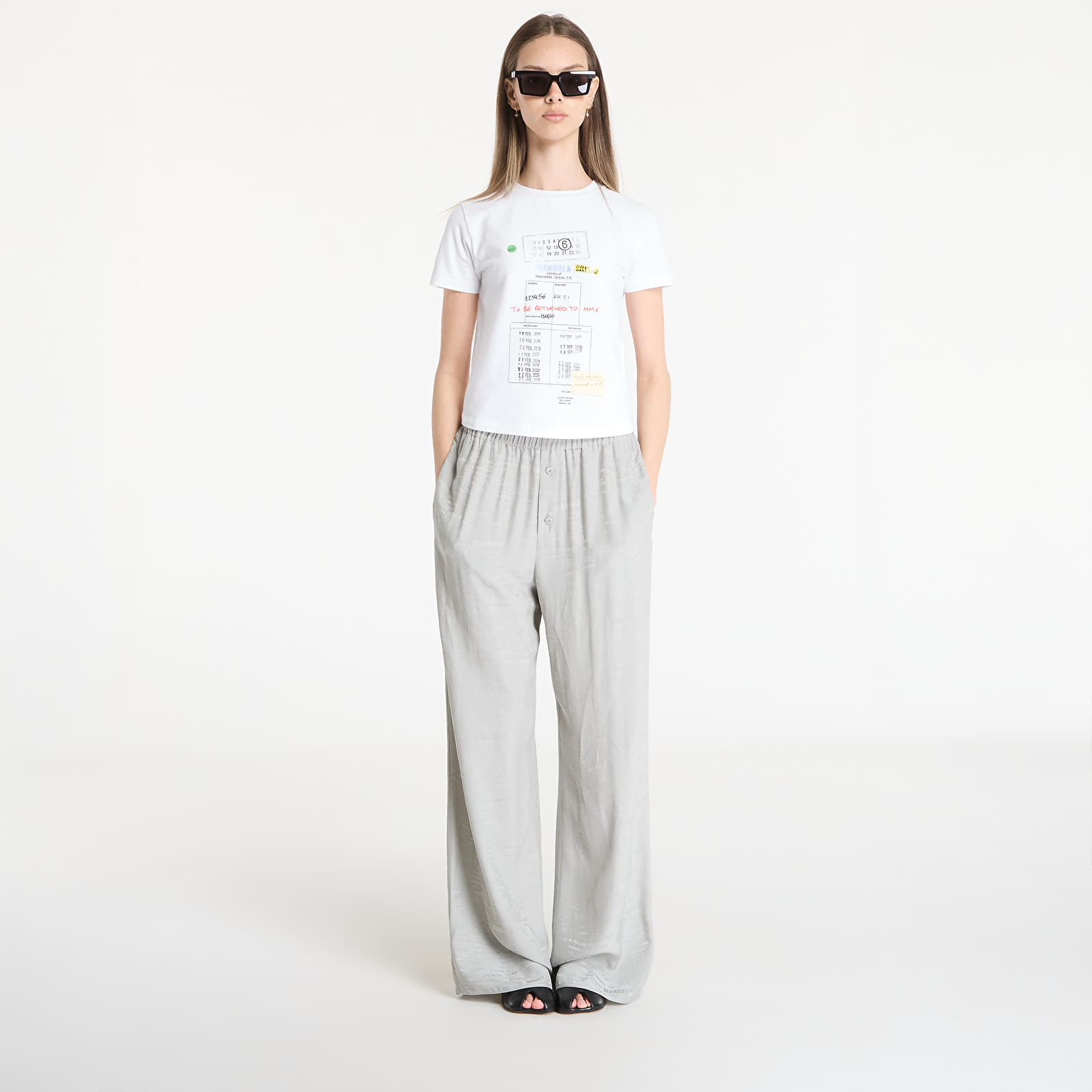 Broek MM6 Pants Sage Grey