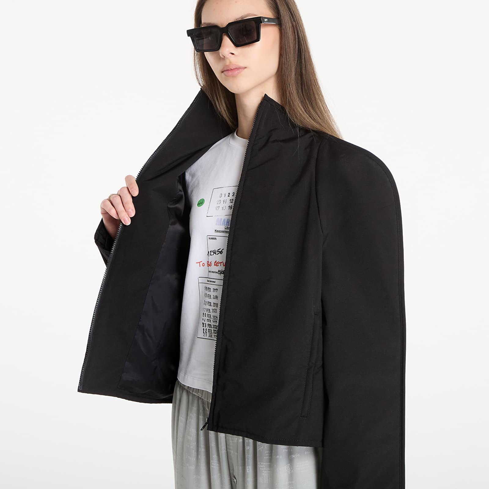 Kurtki MM6 Sports Jacket Black