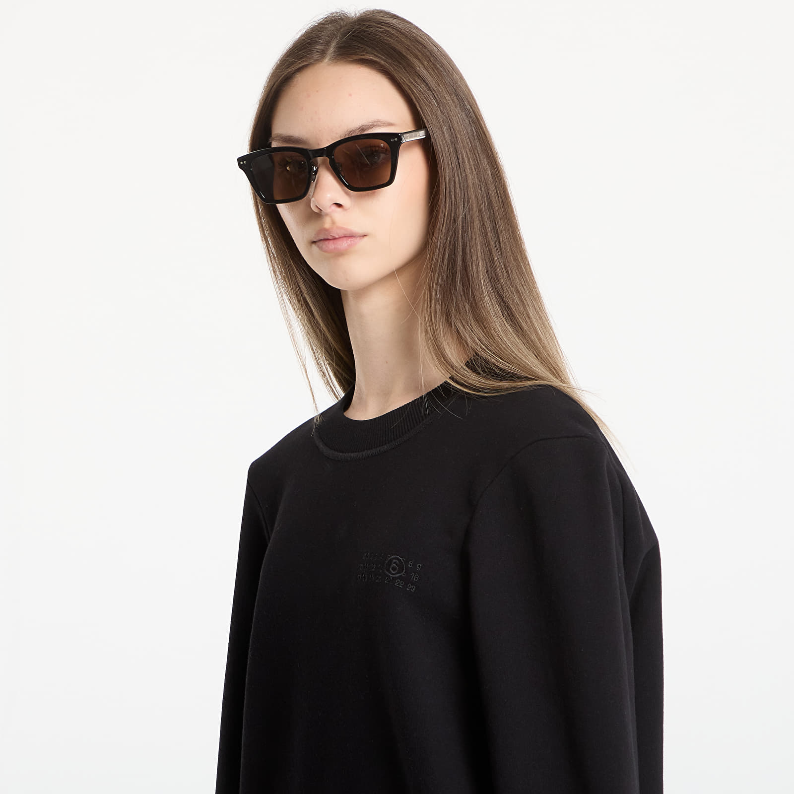 Bluzy MM6 Sweatshirt Black