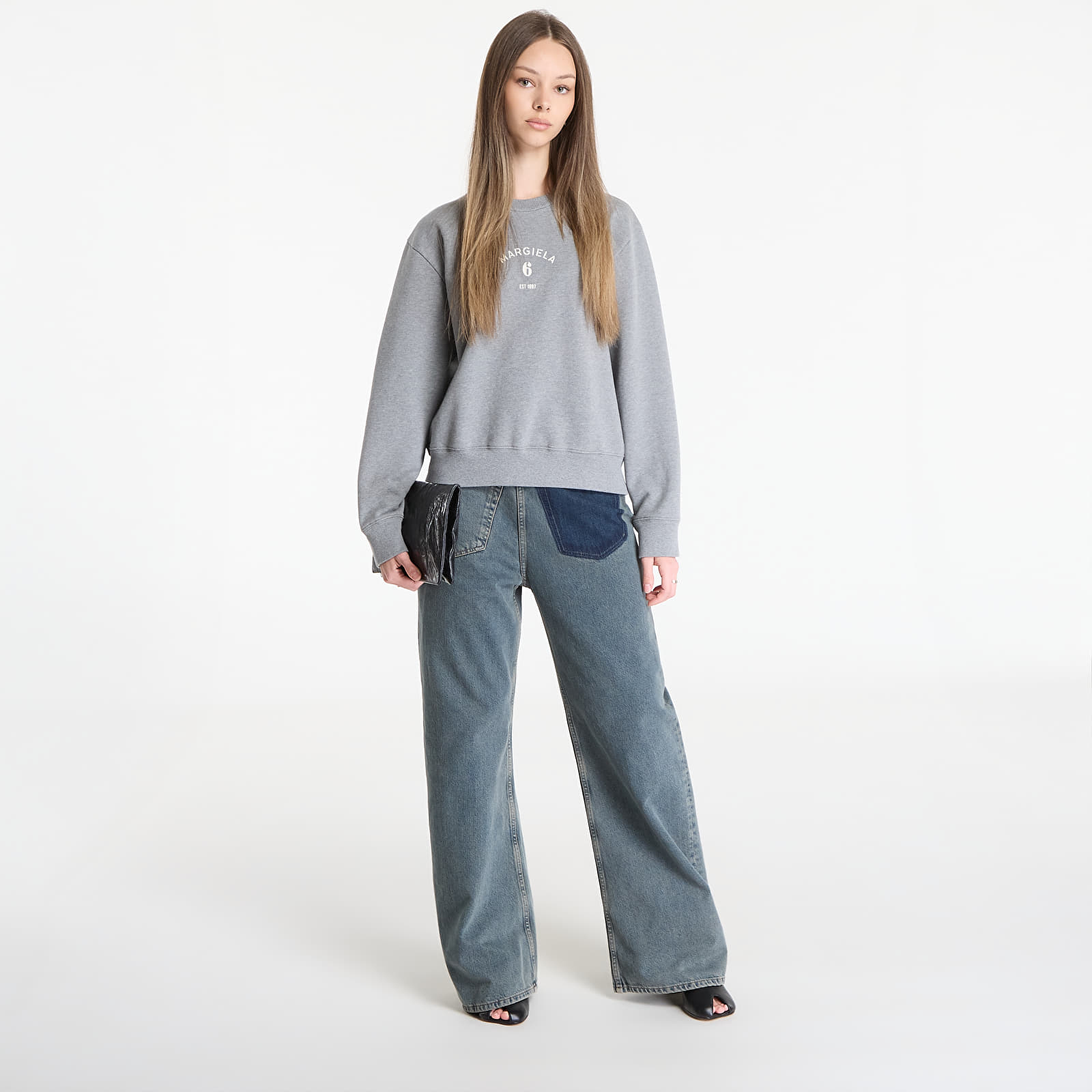 Hoodies and sweatshirts MM6 Sweatshirt Grey Melange