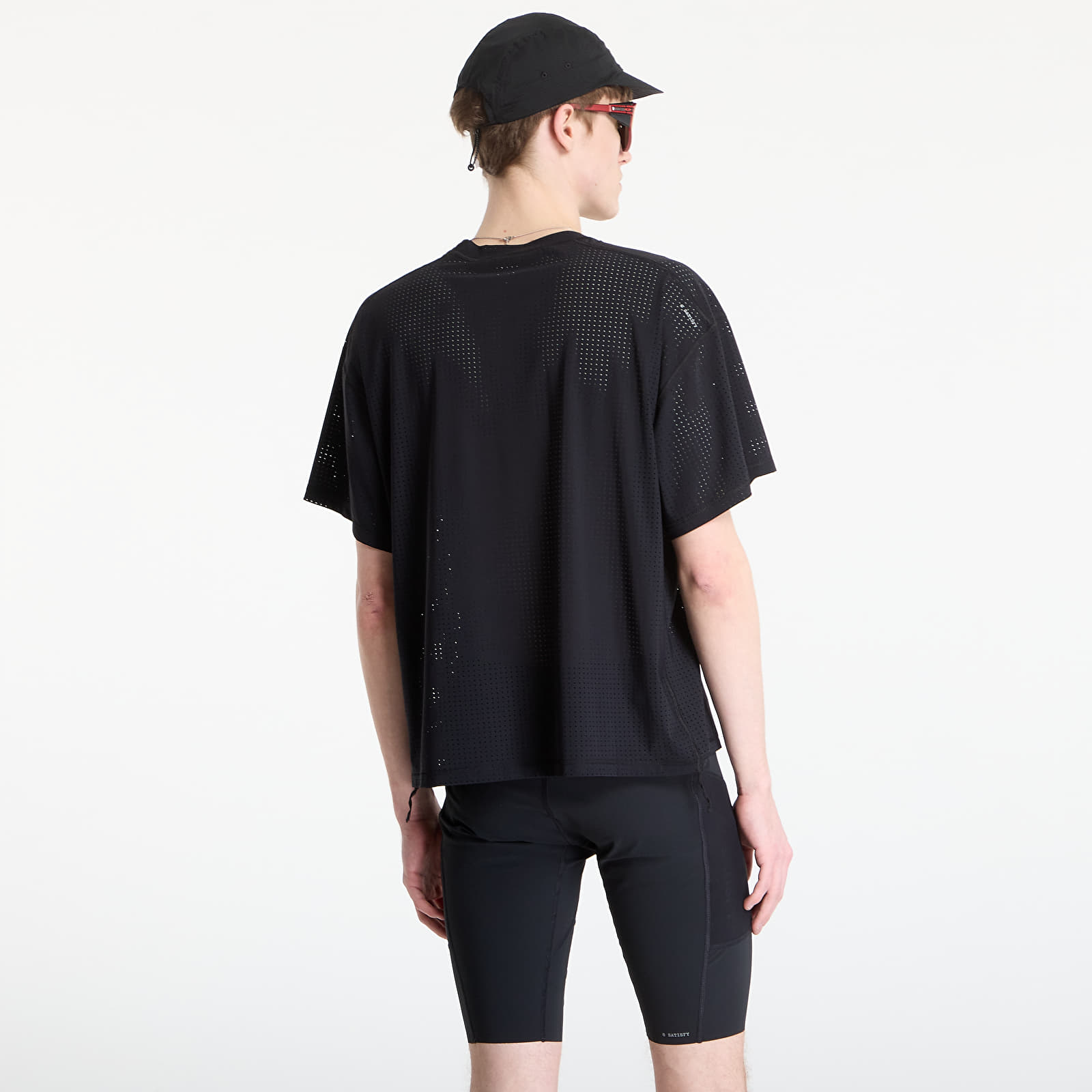 T-särgid Satisfy Space-O Tee Shirt Black